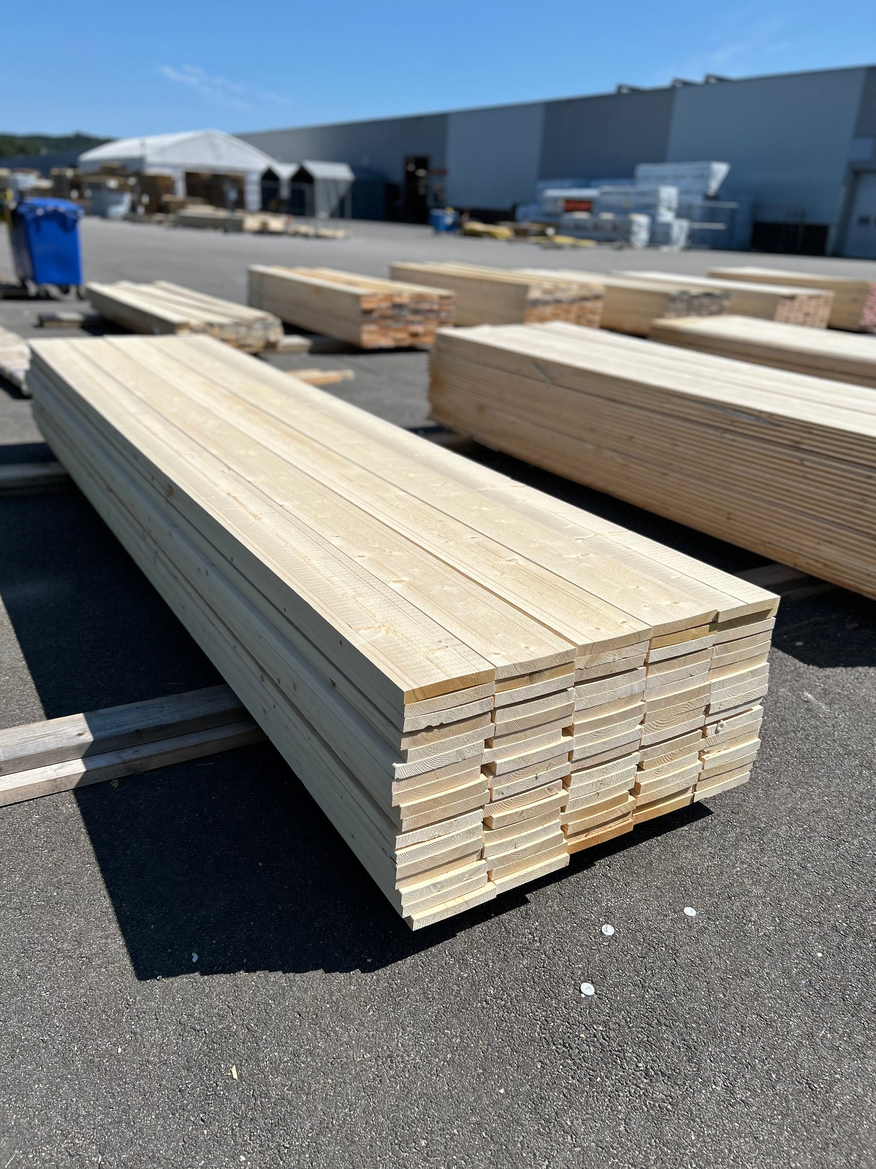 Paket Finsågade Brädor 28x195mm 4.20m 85st Obehandlade