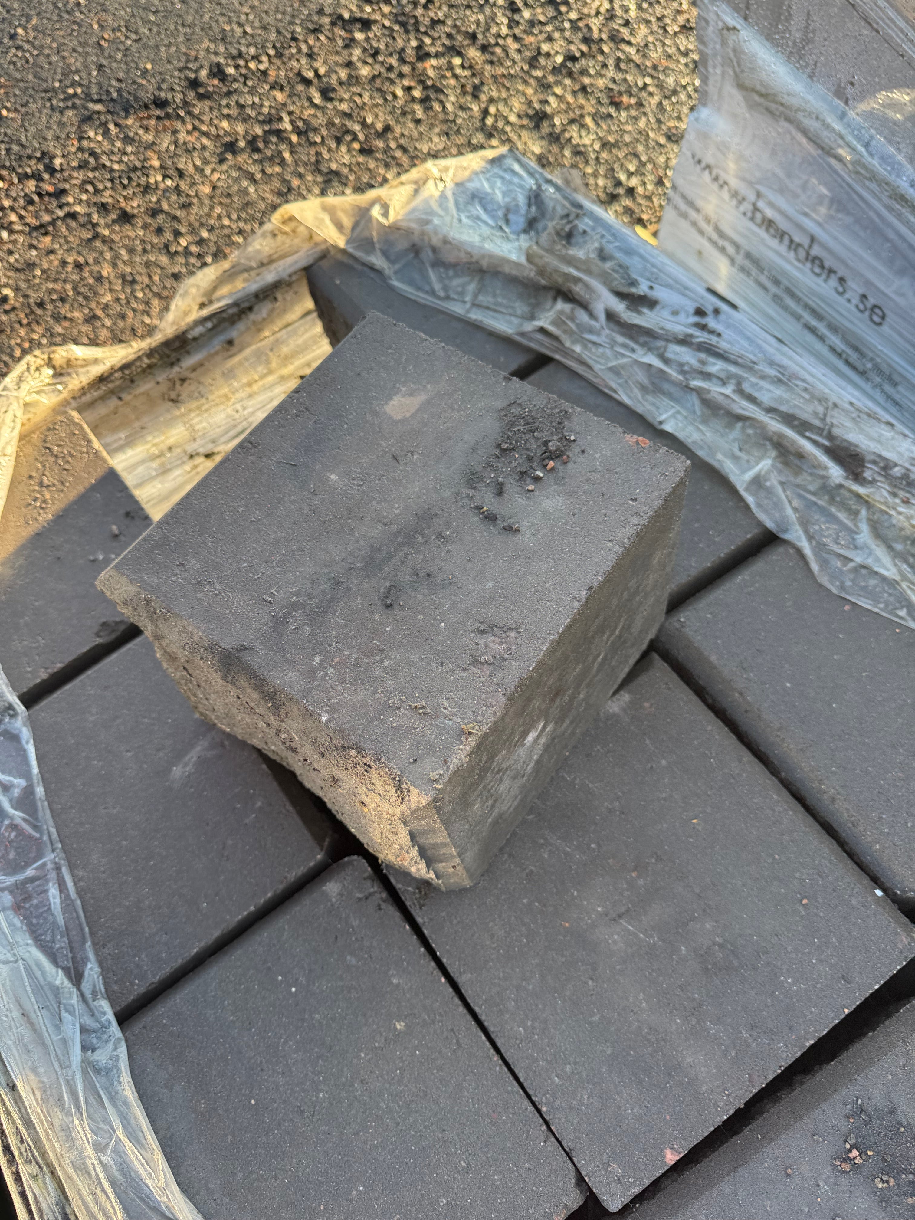 Parti Sten olika varianter – Grafit (7 pall)