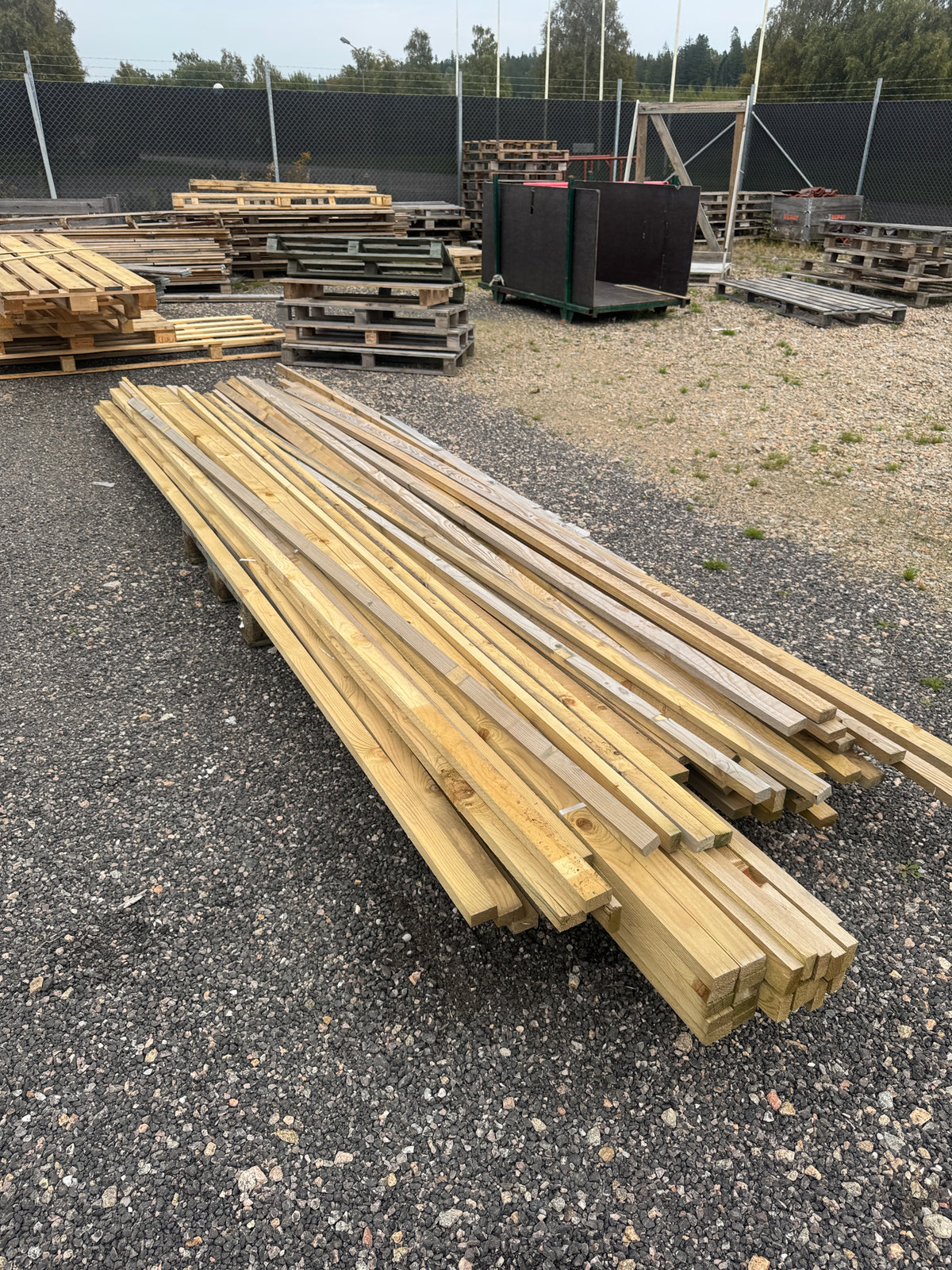 Paket Impregnerad Läkt 25x36/25x48mm – 3,60/4,20/4,80m