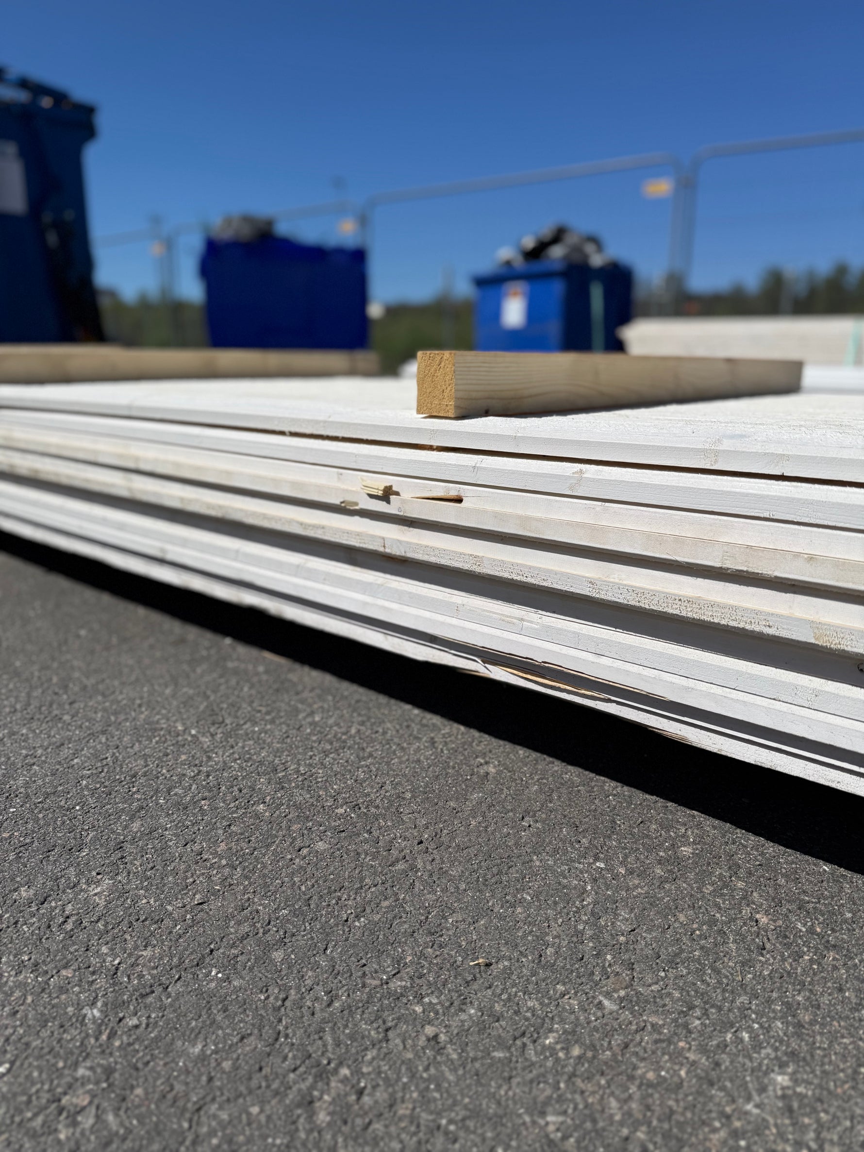 Paket Lockläkt 22x45mm, 267st 4.2m- Grundmålade