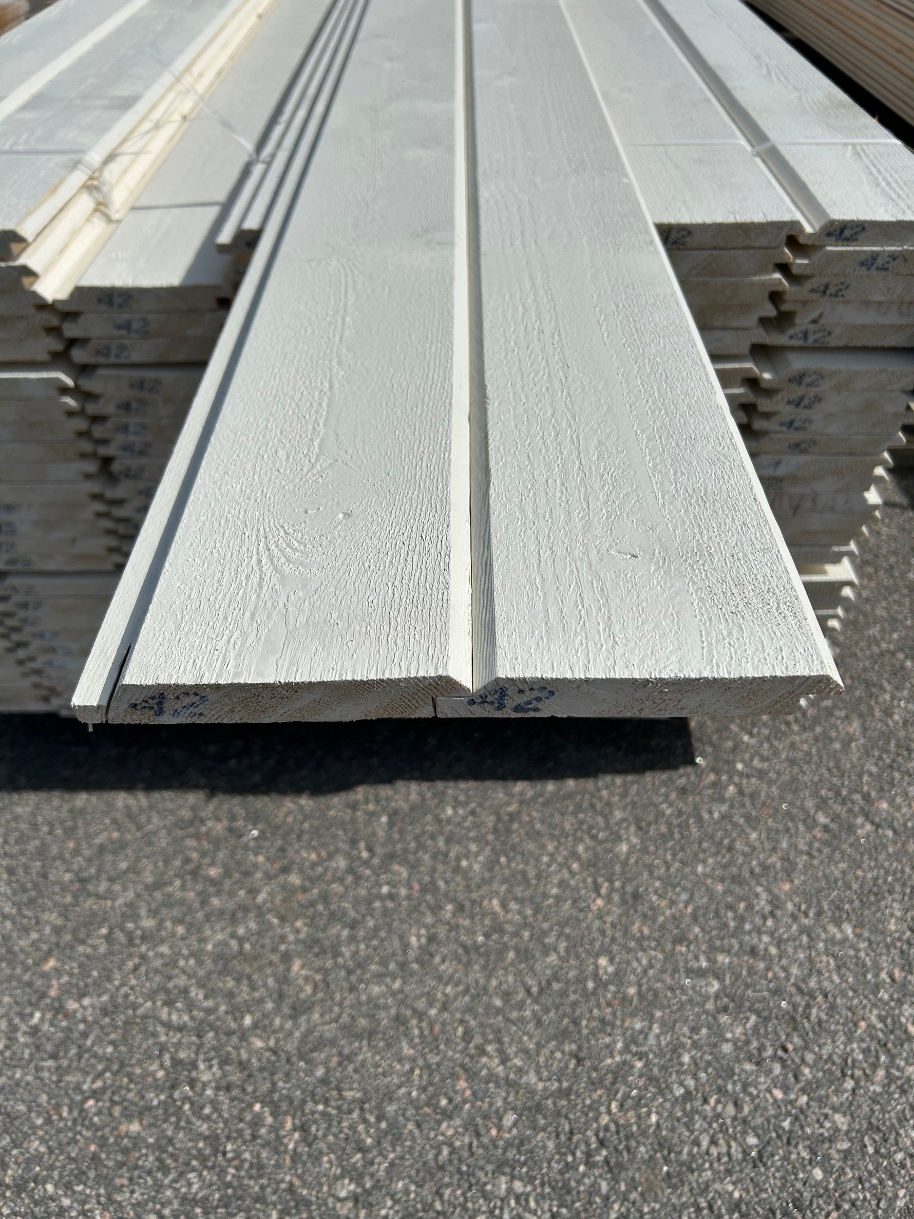 Paket Enkelfas Halvspont 22x120mm 4.20m 225st Grundmålad