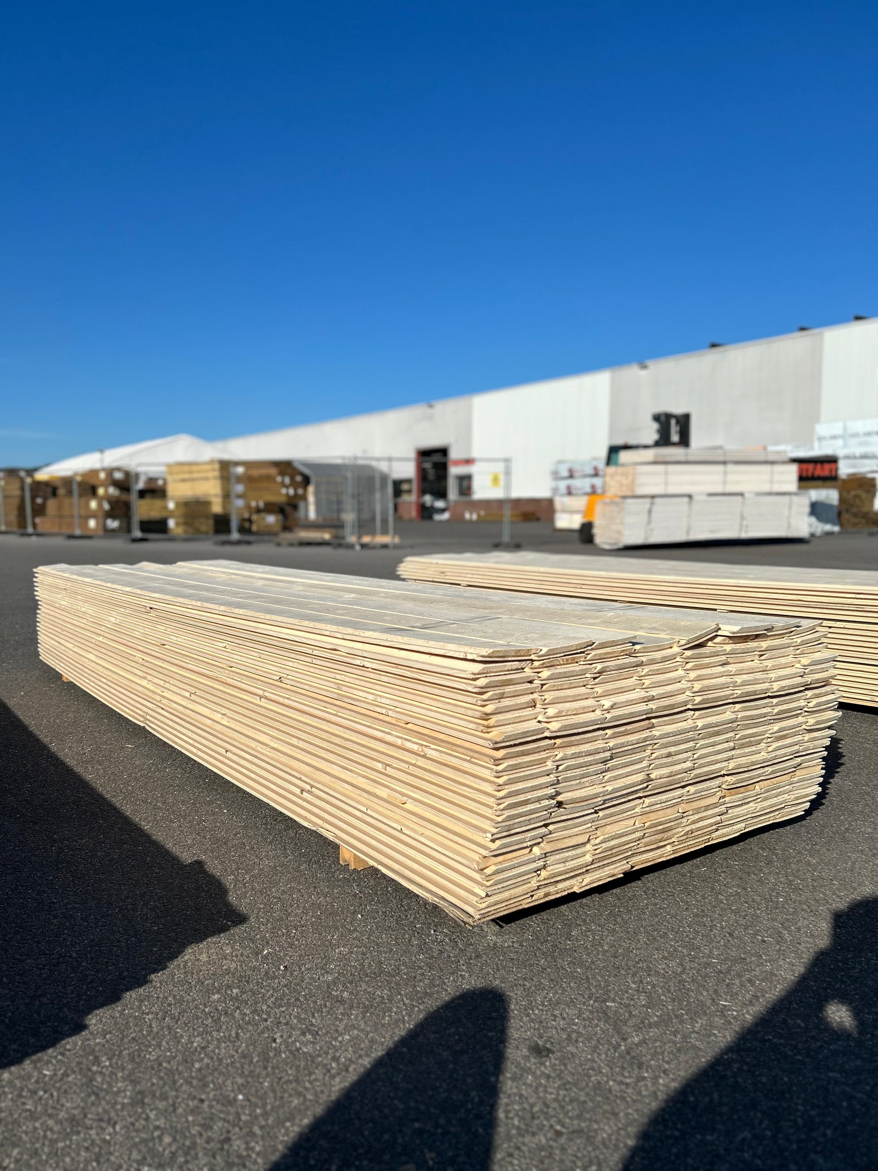 Paket Ytterpanel Enkelfas Fals Ändspont 22x145mm, 165st 3.60m