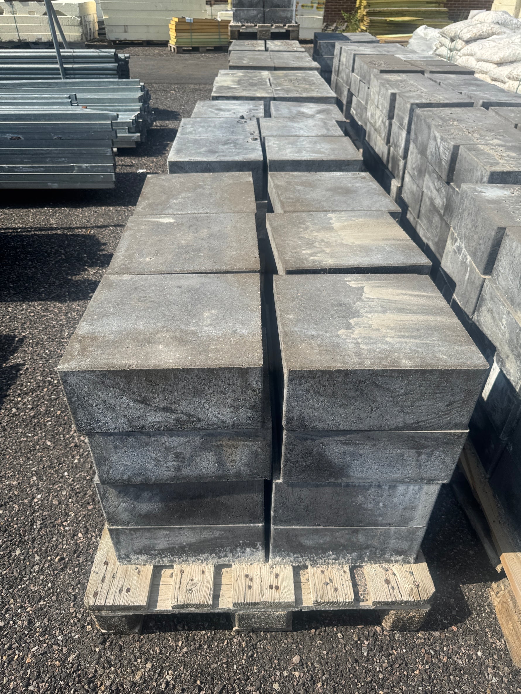 Murblock S:t Eriks Klassik Antracit 350x350x150mm