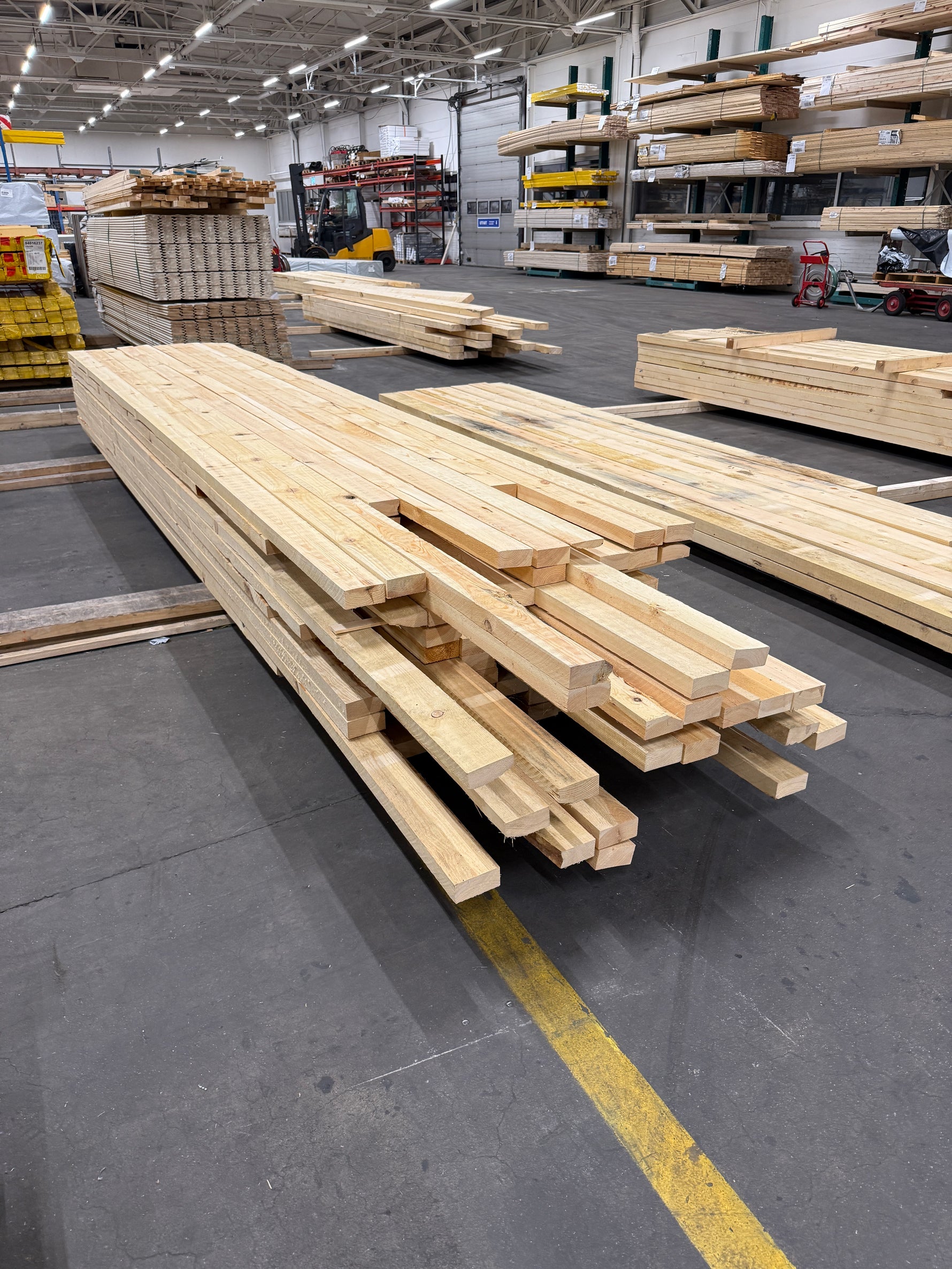 Paket Ohyvlade Reglar 47x100mm (4.20-5.40m) 100st- Furu
