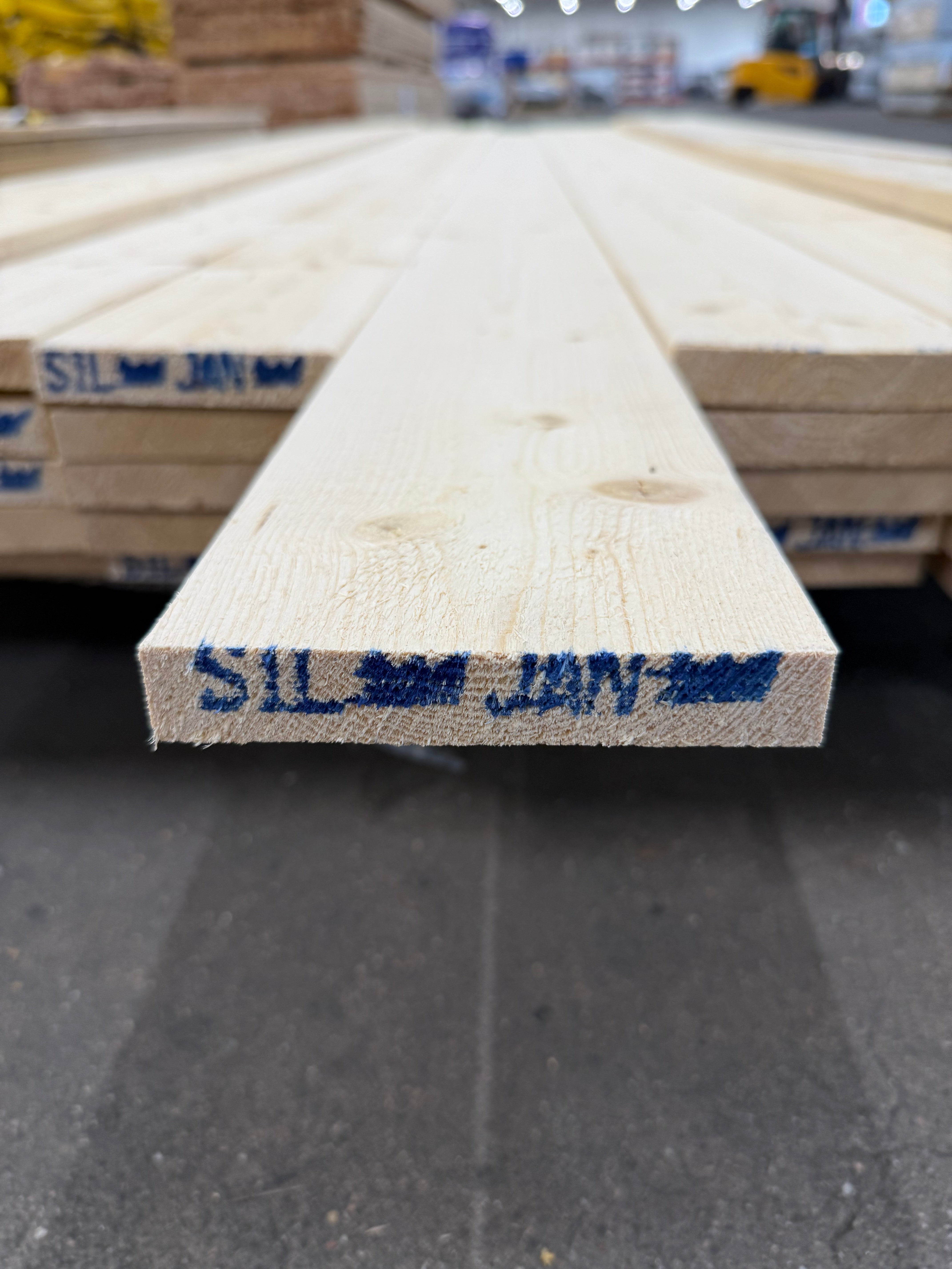 Paket Finsågade Brädor 22x120mm 50st 3.0m