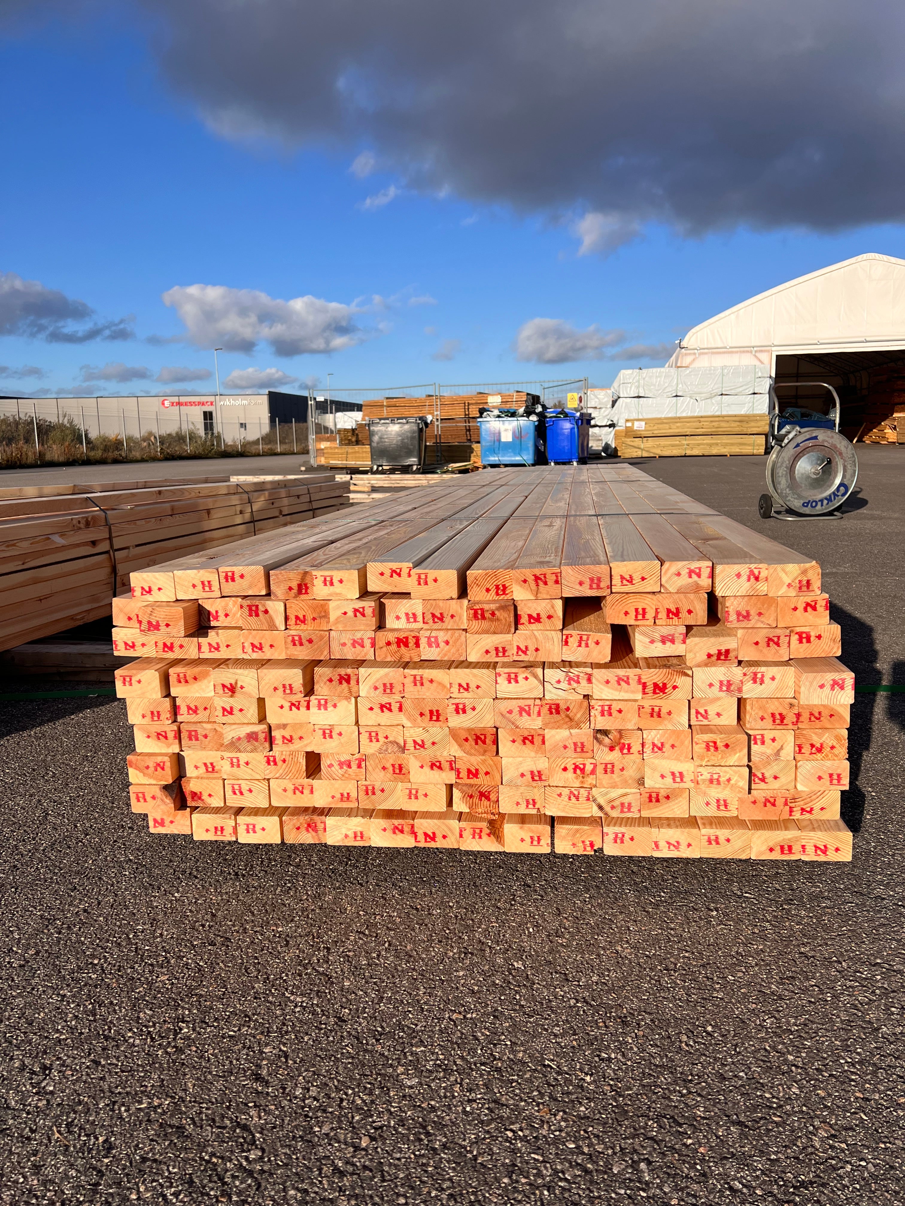 Paket Reglar 45x70 – 125 st (5,10 m, Furu)