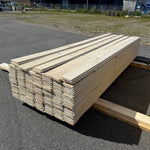 Paket Ytterpanel Enkelfas Halvspont 22x145mm, 149st 3.60m Mellanstruken