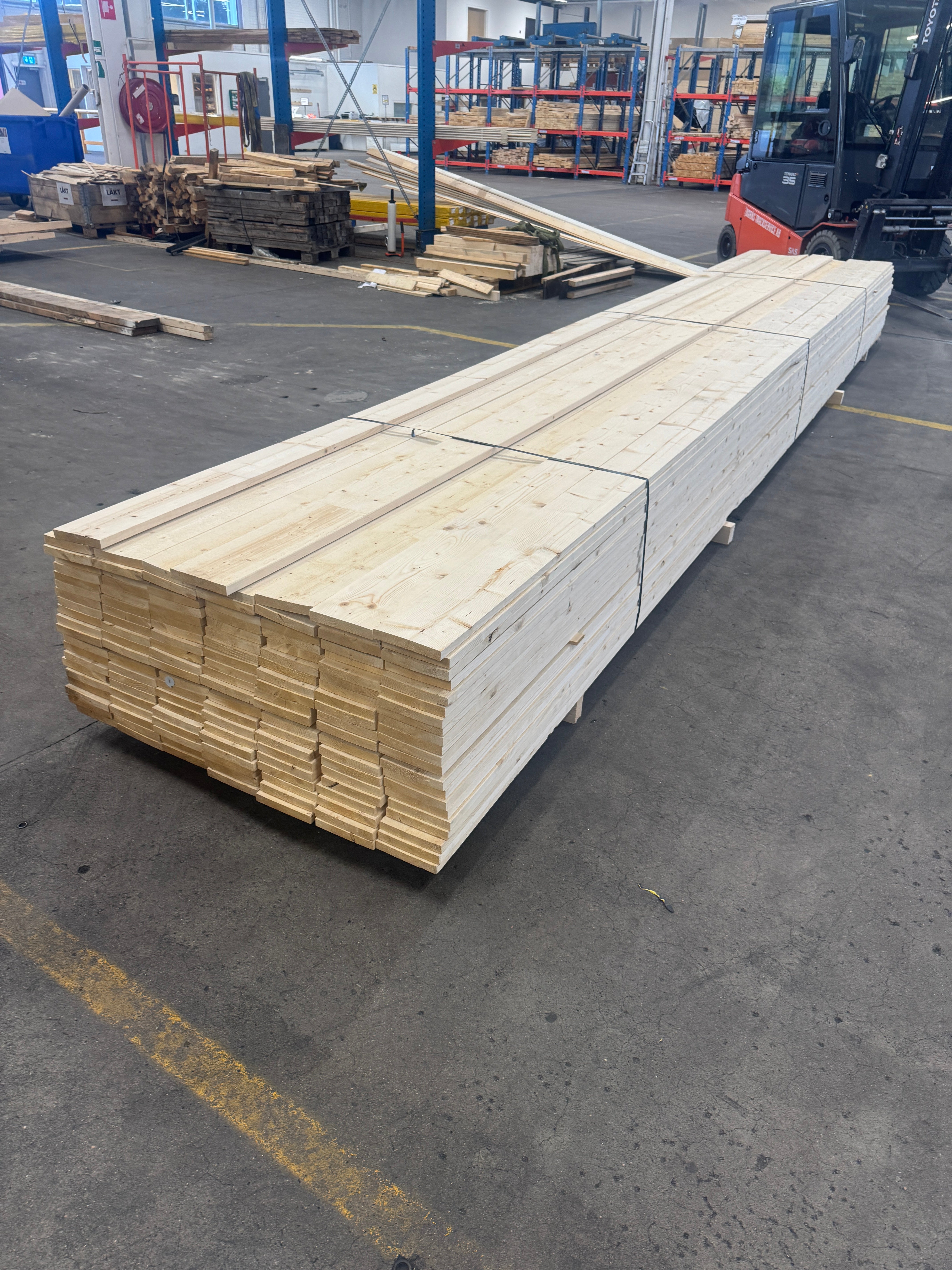 Paket Panel 21x145mm – 144 st 6,20 m (gran, prima, fingerskarvad, obehandlad)