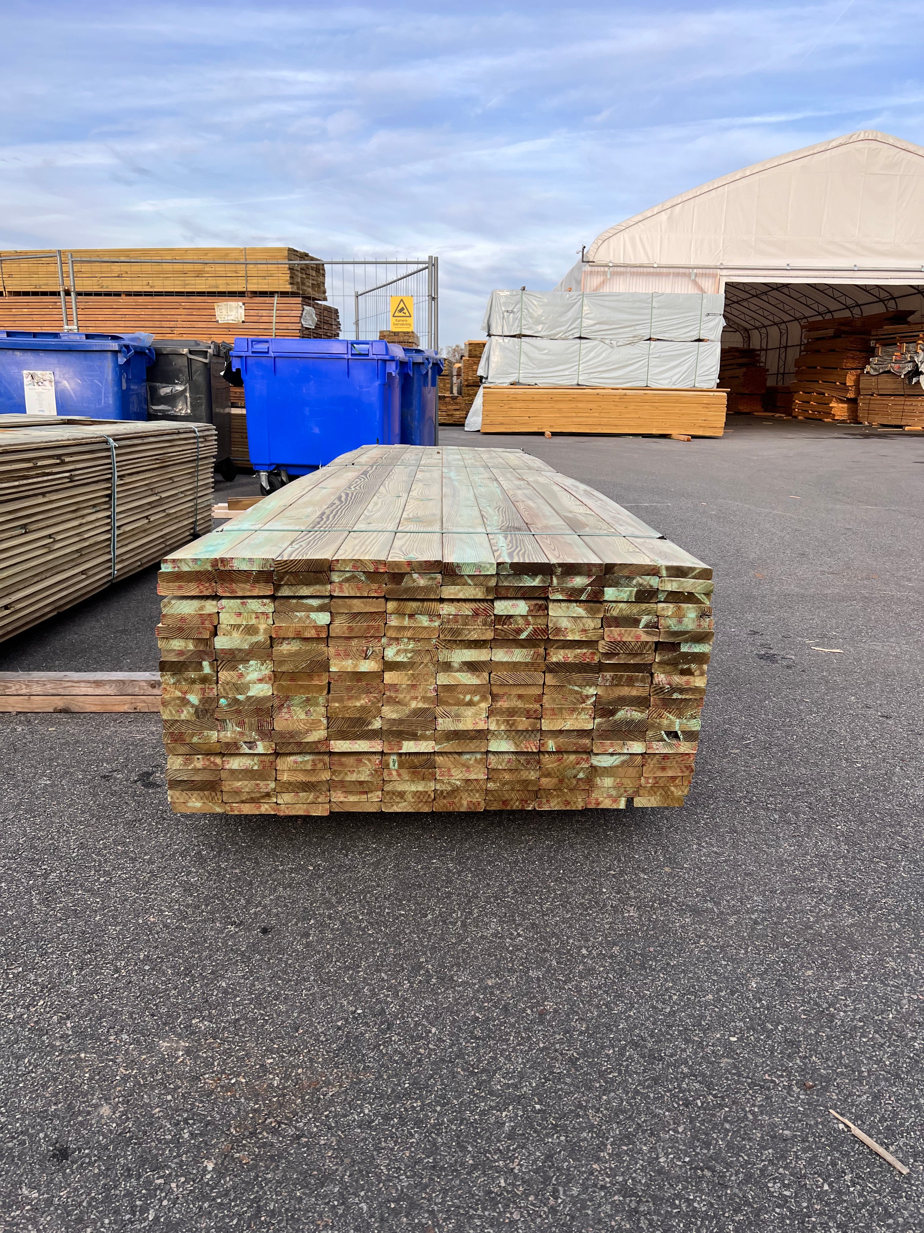 Paket Trall 22x95mm – 210 st 4.20m Tryckimpregnerad B-sort