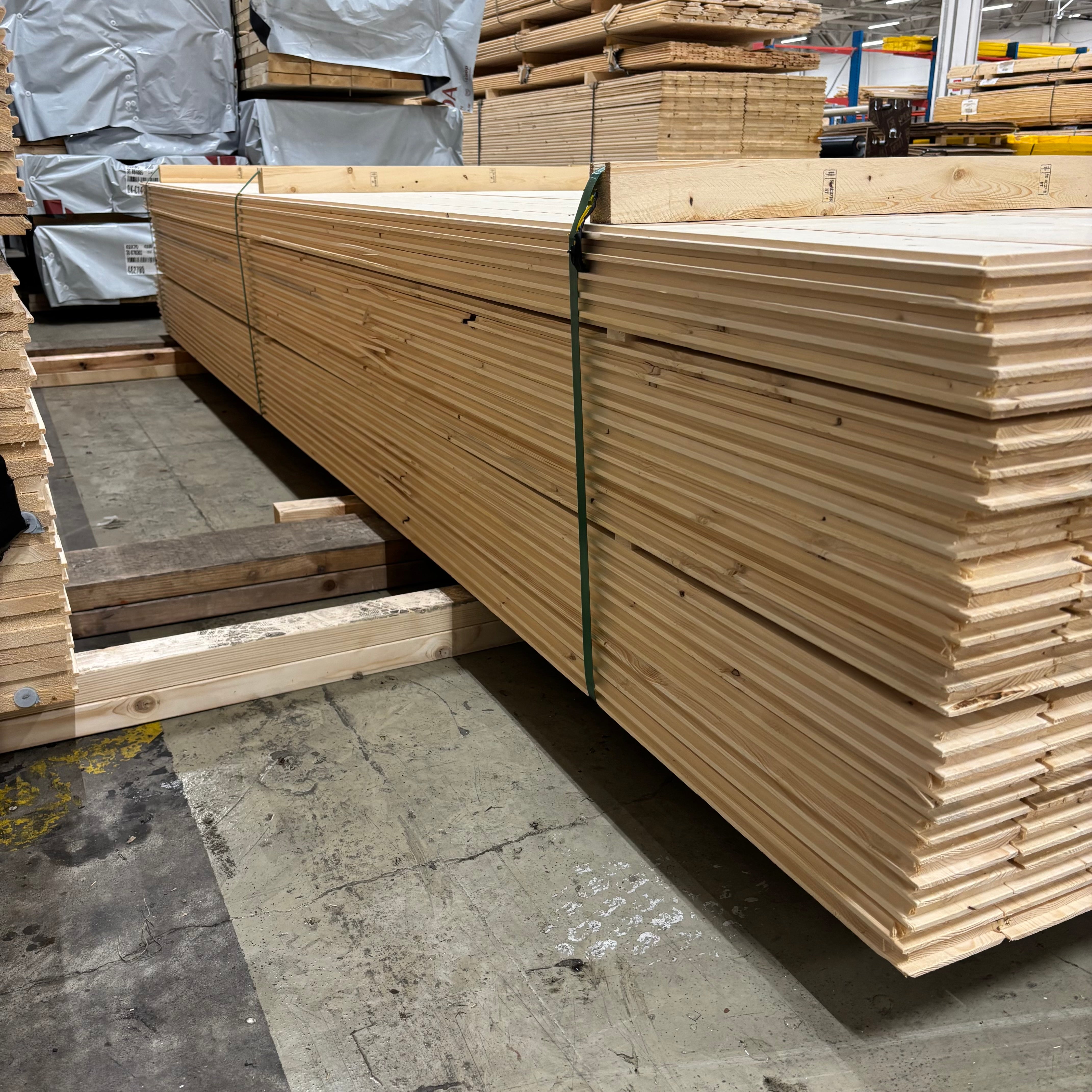 Paket Råspont 20x120mm - 243 st 4,2 m Gran Obehandlad