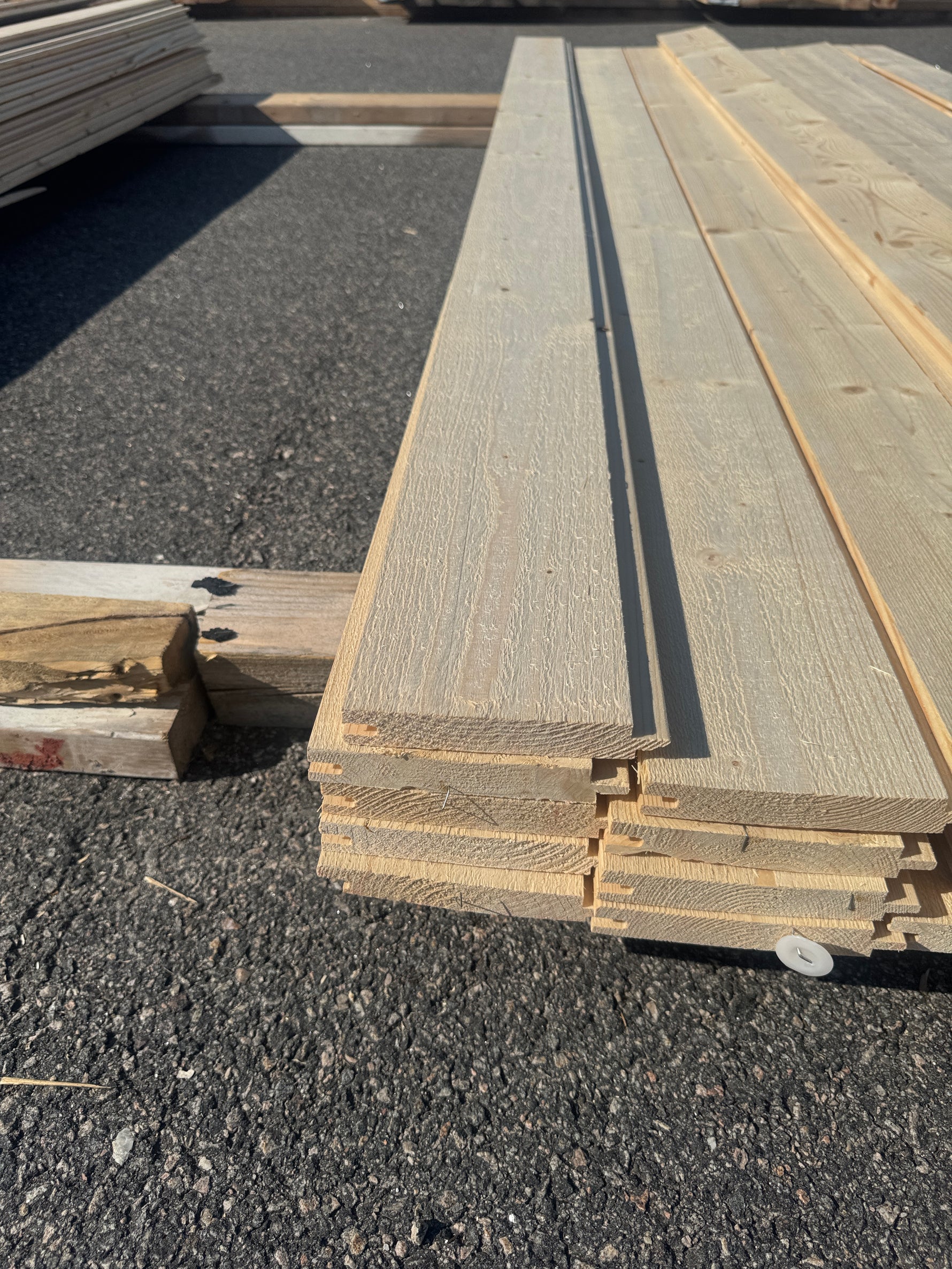 Paket Ytterpanel 22x145mm 2,70m 31st Obehandlad