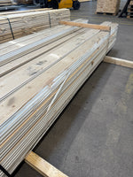 Paket Ytterpanel Dubbelfasspont 22x145mm 3,60m – 120 st Vit