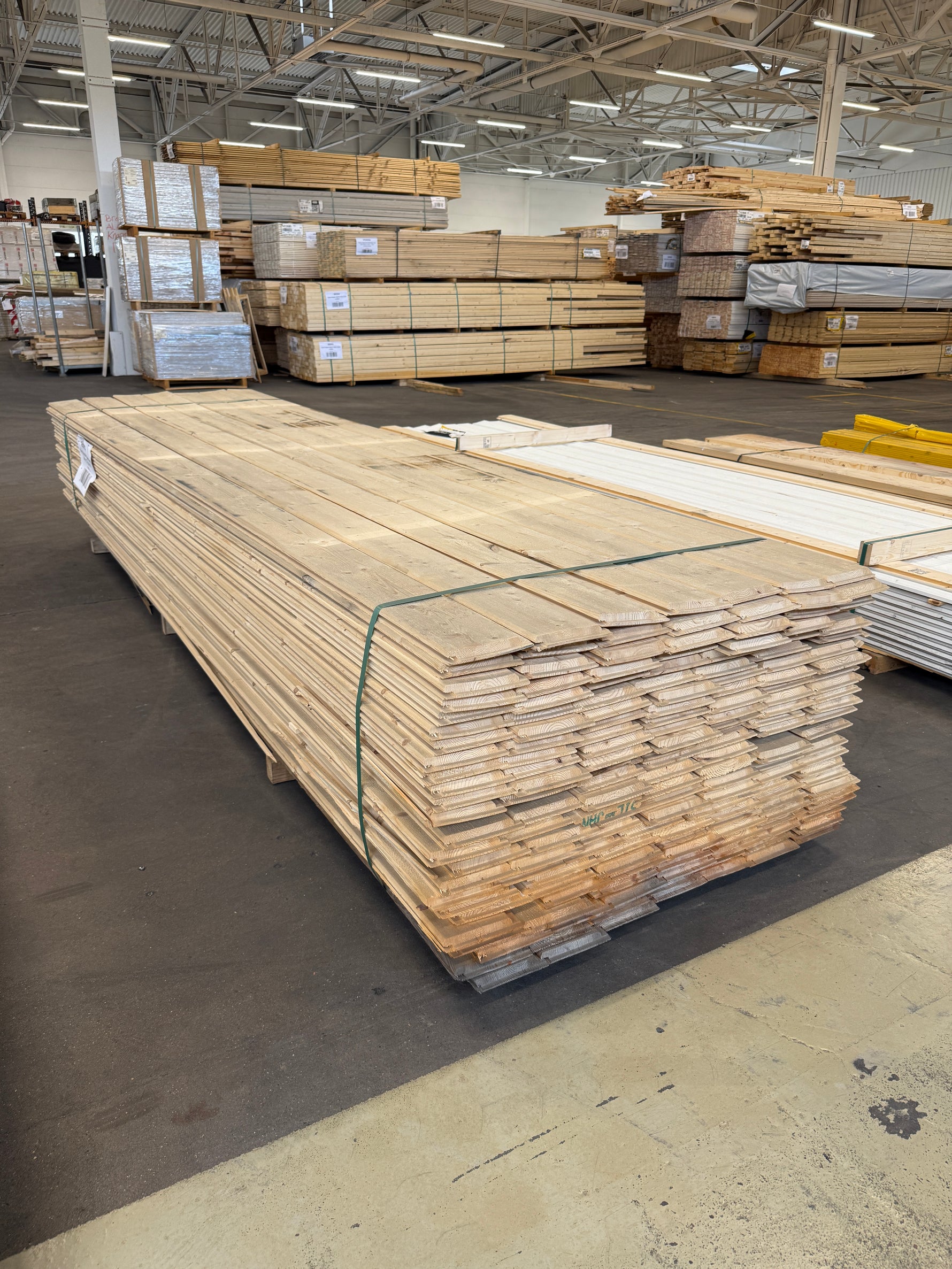 Paket Ytterpanel 22x145mm, 175st 3.60m- Obehandlad