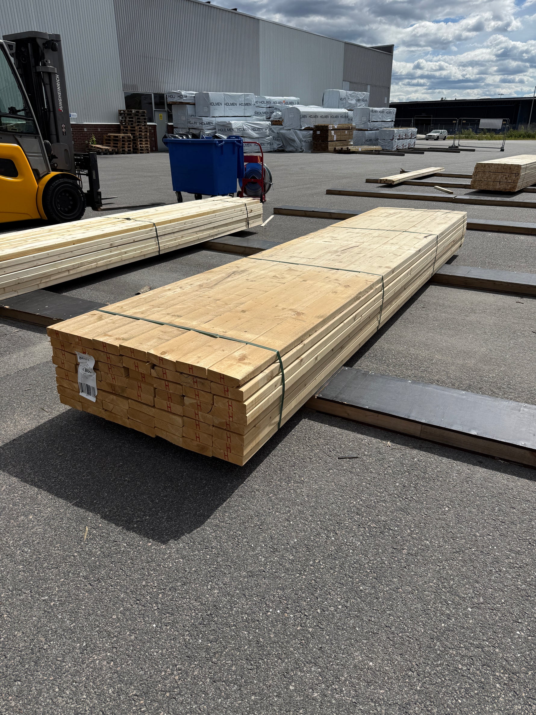 Paket Reglar 45x145 mm – 56 st (4,80 m, Gran) B-sortering