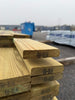 Paket Tryckimpregnerad trall 22x95 – 200 st 3,3-3,60m (B-sortering)