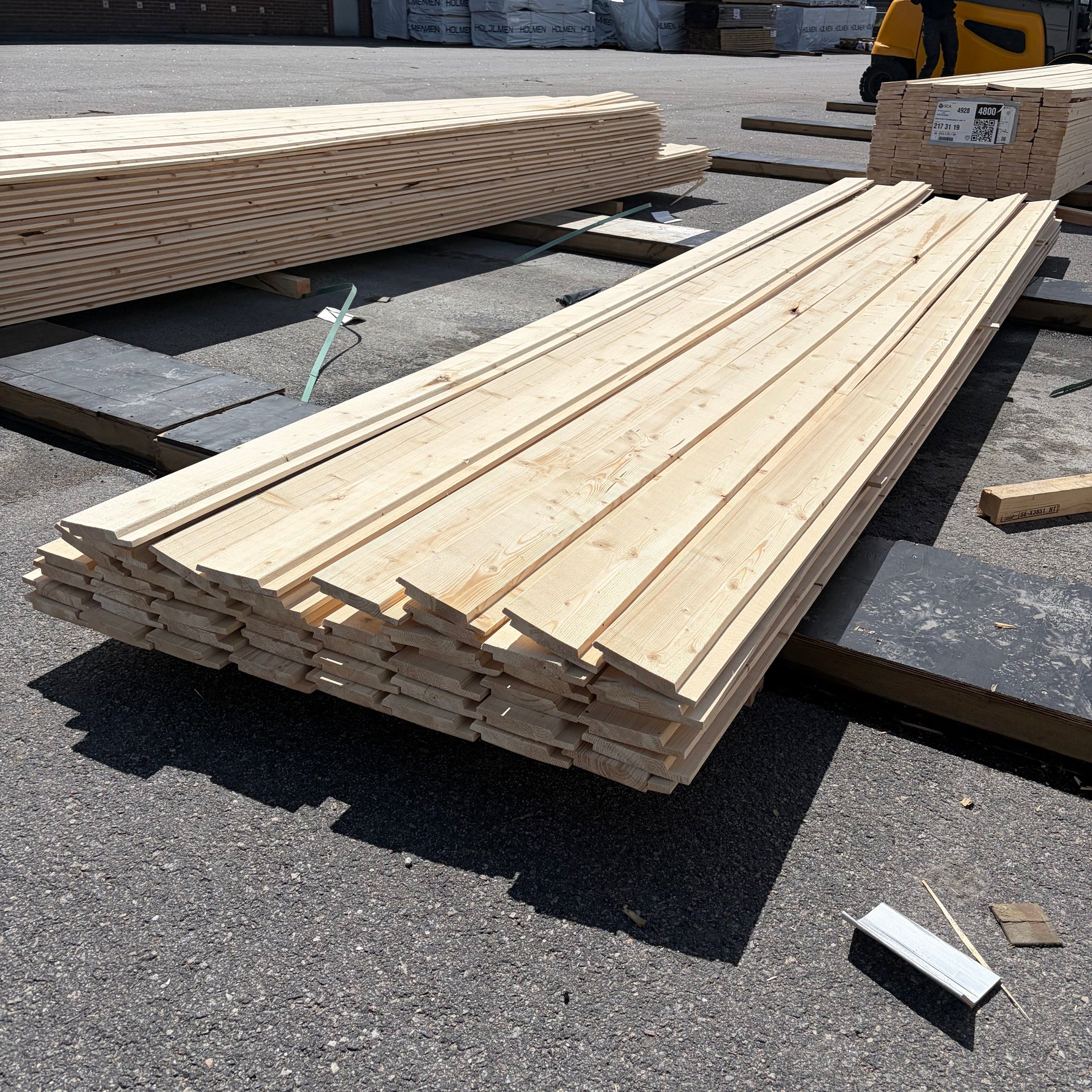Paket Dubbelfasspont 22x145mm, 41st 4,80m (Andra sortering)