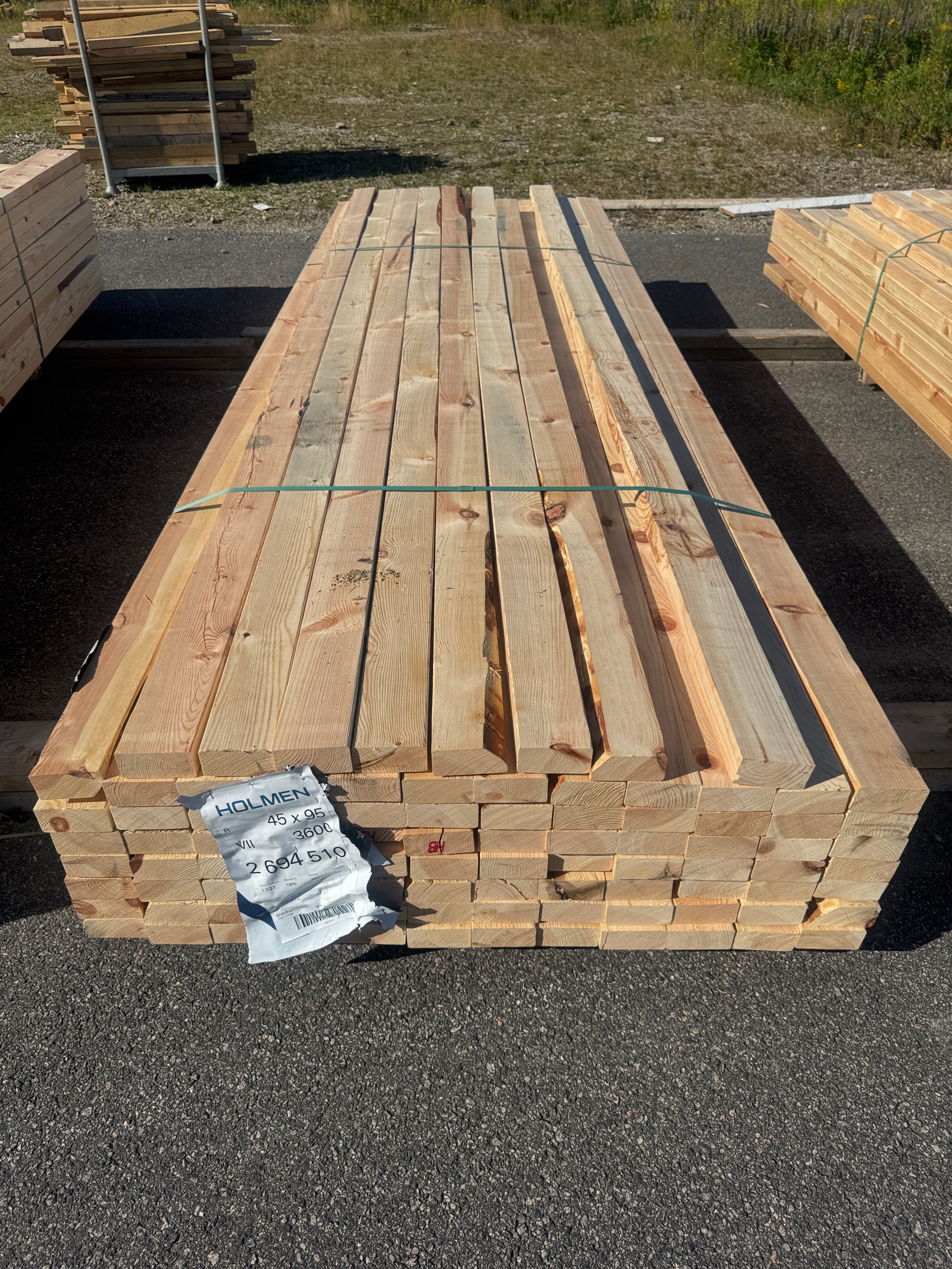 Paket Reglar 45x95mm 2,70-3,60m 92st