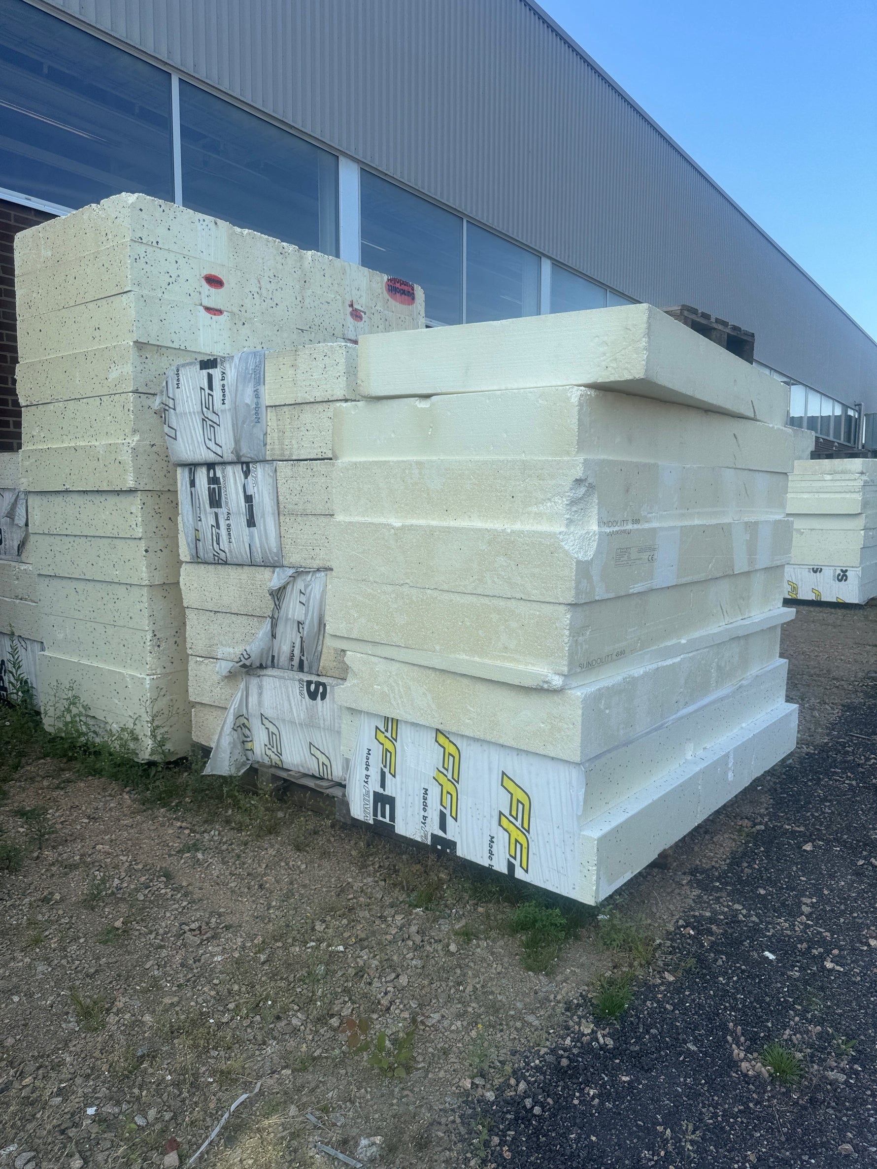 Parti Cellplast 1200x2400x245mm – 35 skivor, 4 pallar
