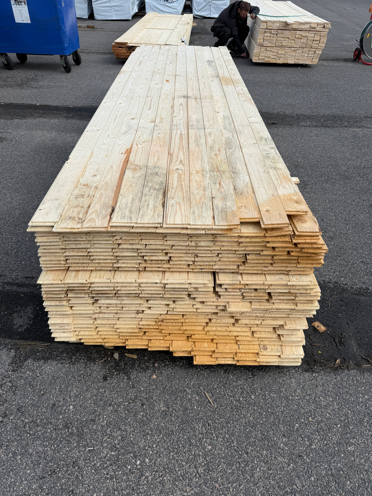 Parti Råspont 17x95mm 3.30m 349st (Mögelskadat)