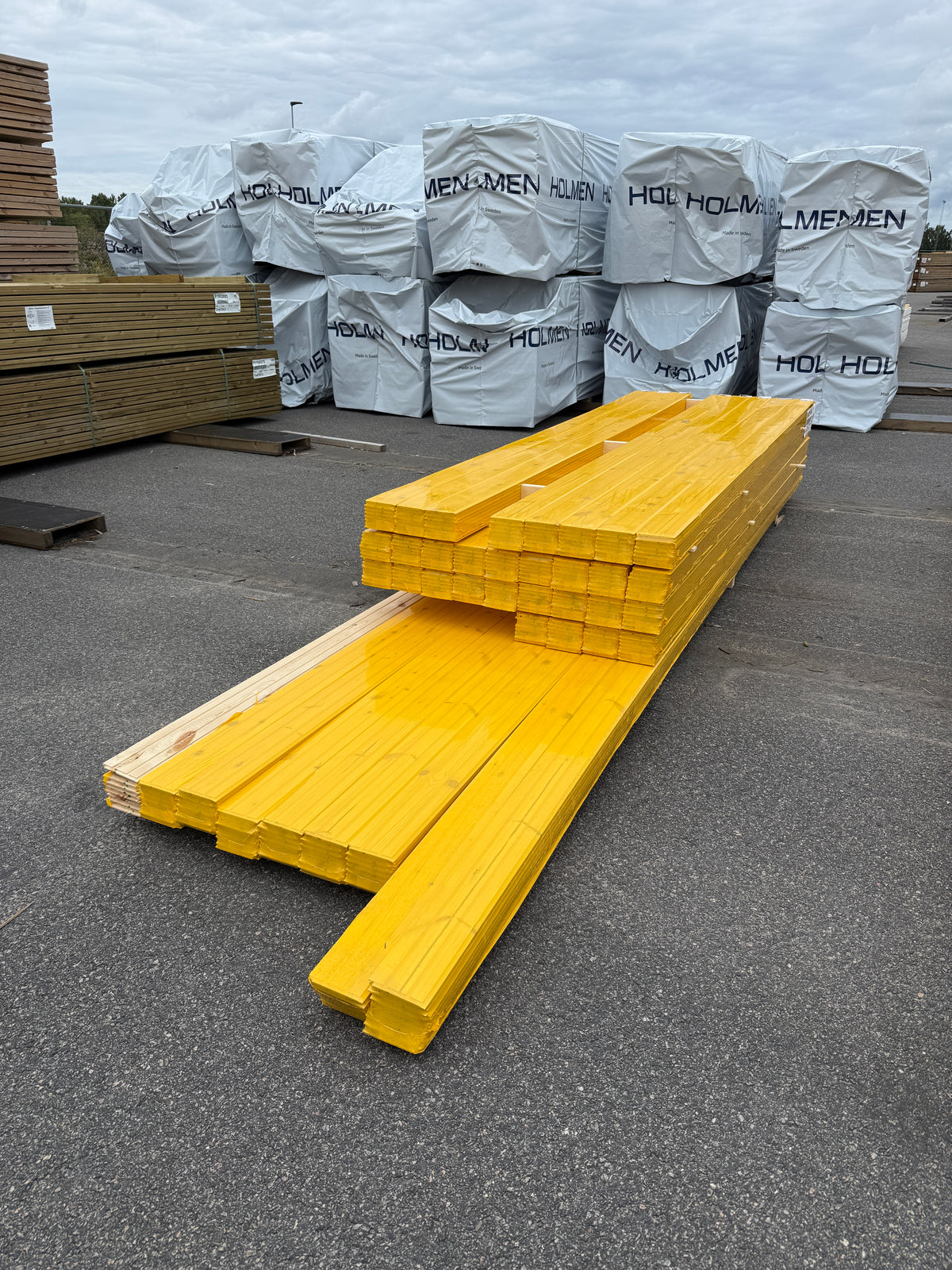 Parti Spårpanel 13x120 mm – Furu 2.90-4.80m (Sekunda) 135,4kvm