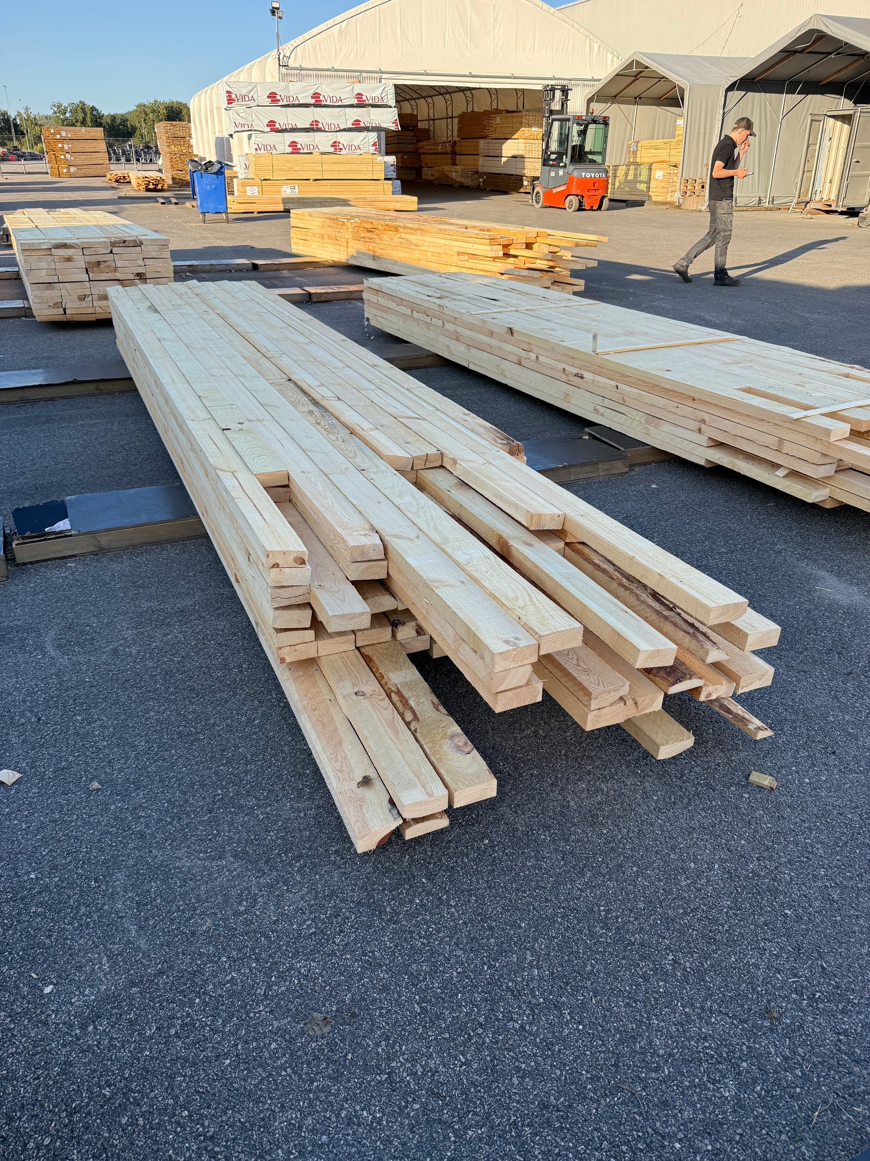 Paket Ohyvlade Reglar 47x100mm (4,20-5,40m) 80st
