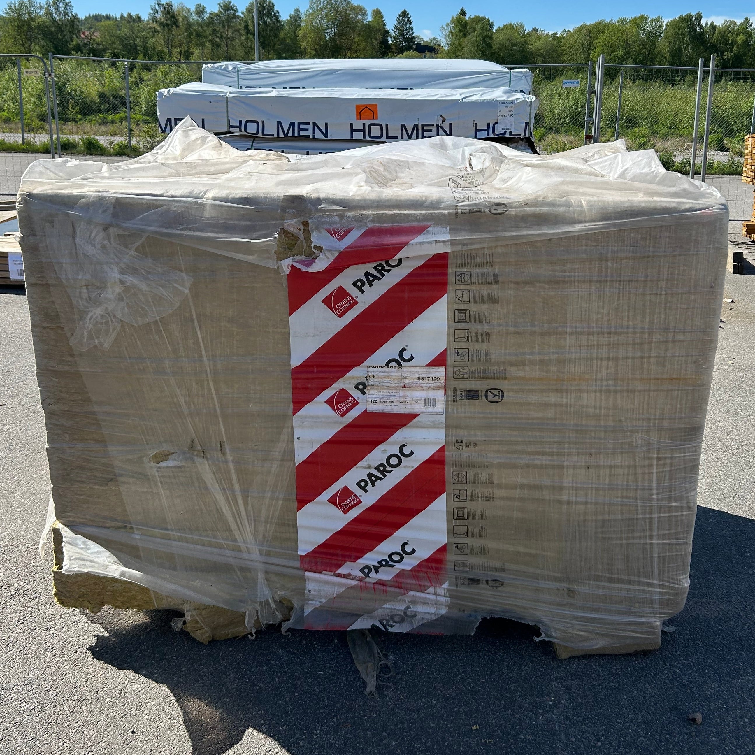 Parti Isolering Paroc ROS 30, 120mm- 22,32kvm