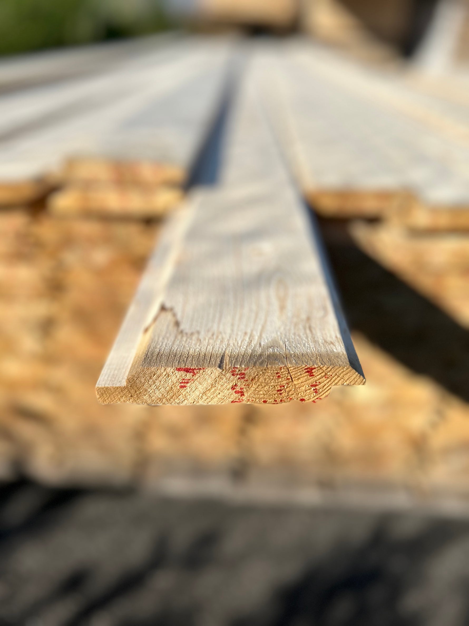 Paket Ytterpanel Dubbelfas Fals 22x120mm 3.60m 153st obh Väderbitet