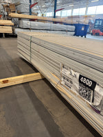 Paket Finsågad Fasadläkt 22x45mm 4,80m – 576 st Grå