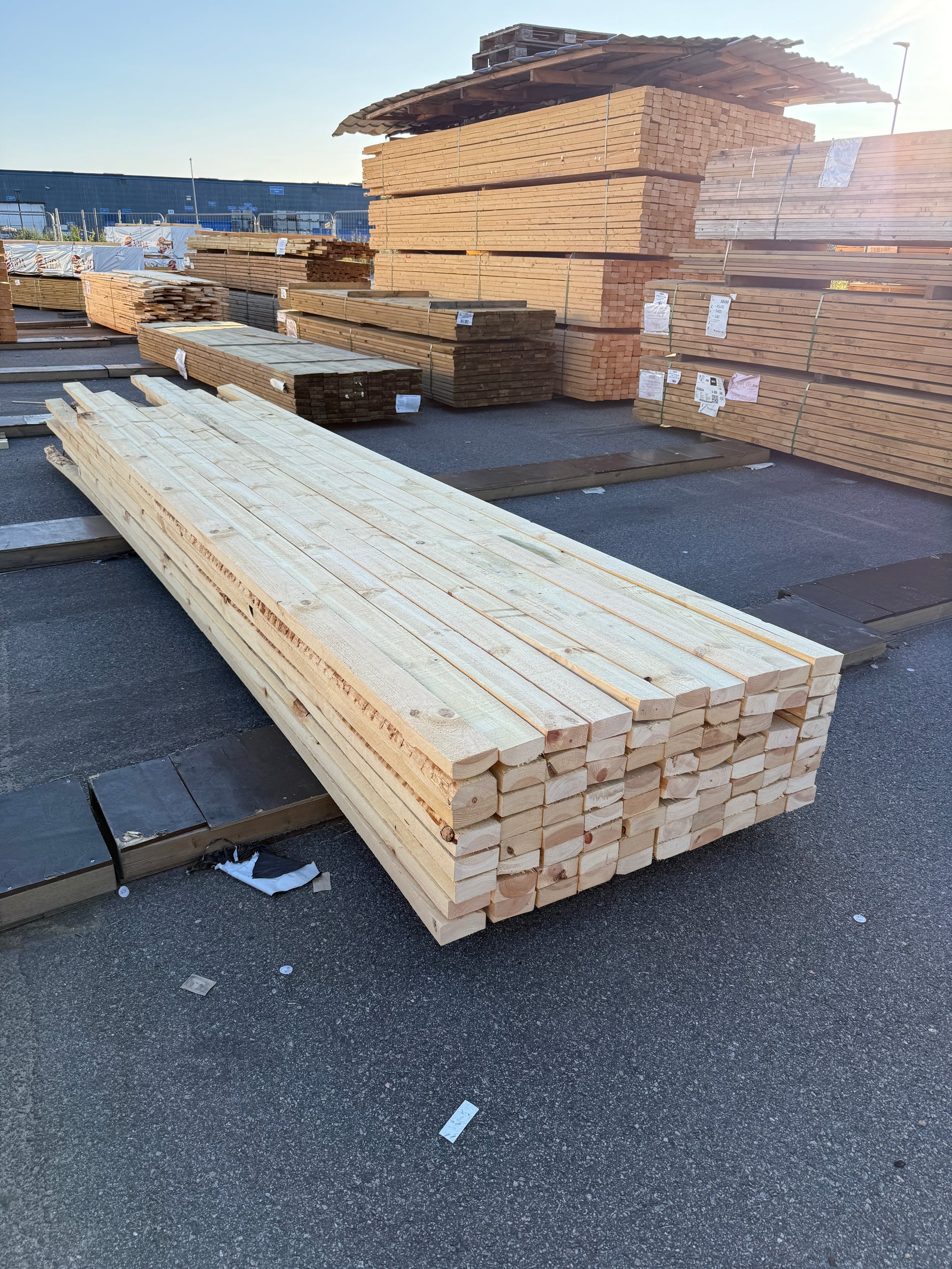 Paket Ohyvlade Reglar 47x100mm (4,20-5,40m) 80st