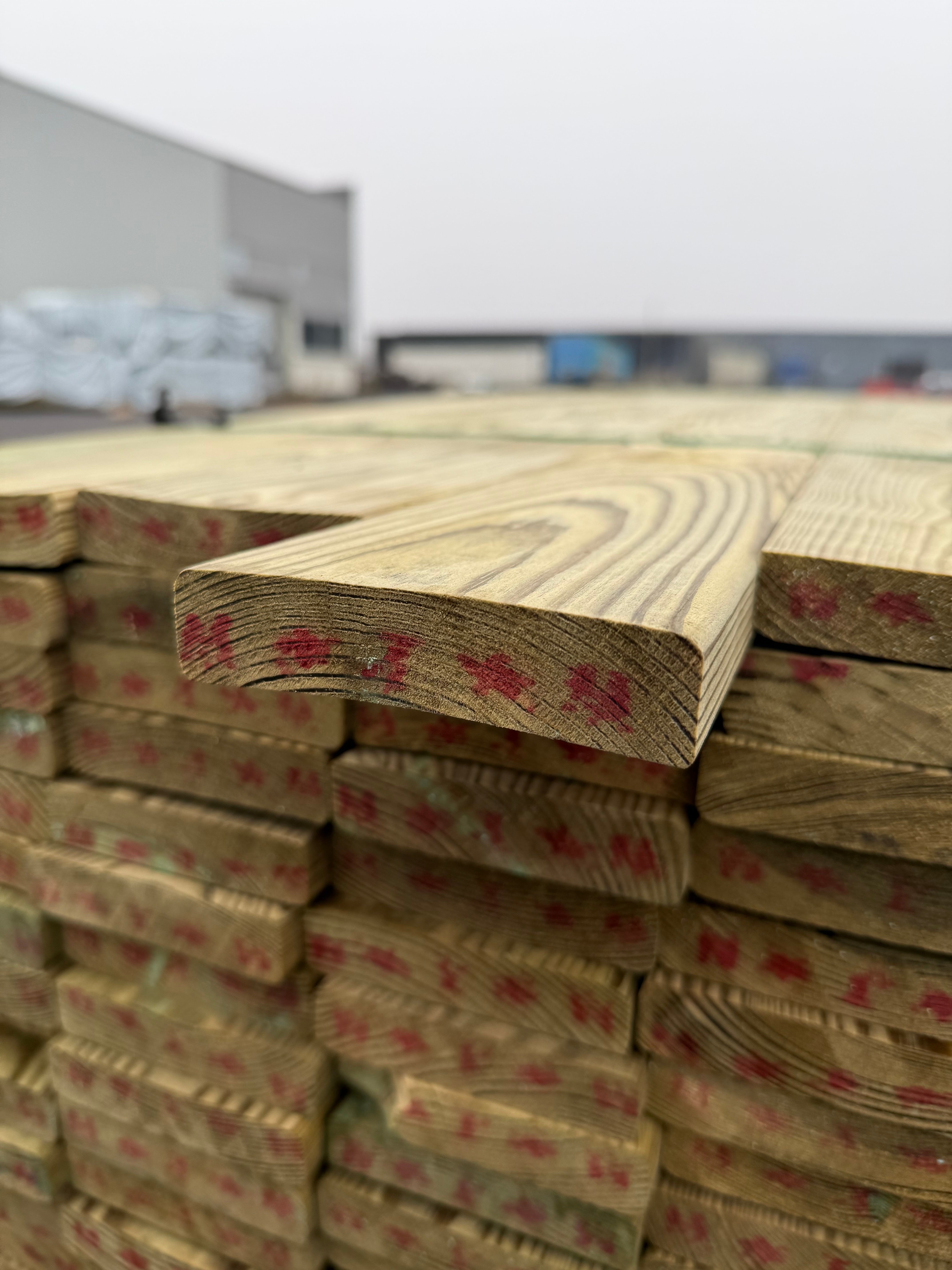 Tryckimpregnerad Trall 22x95mm Furu (Sekunda)