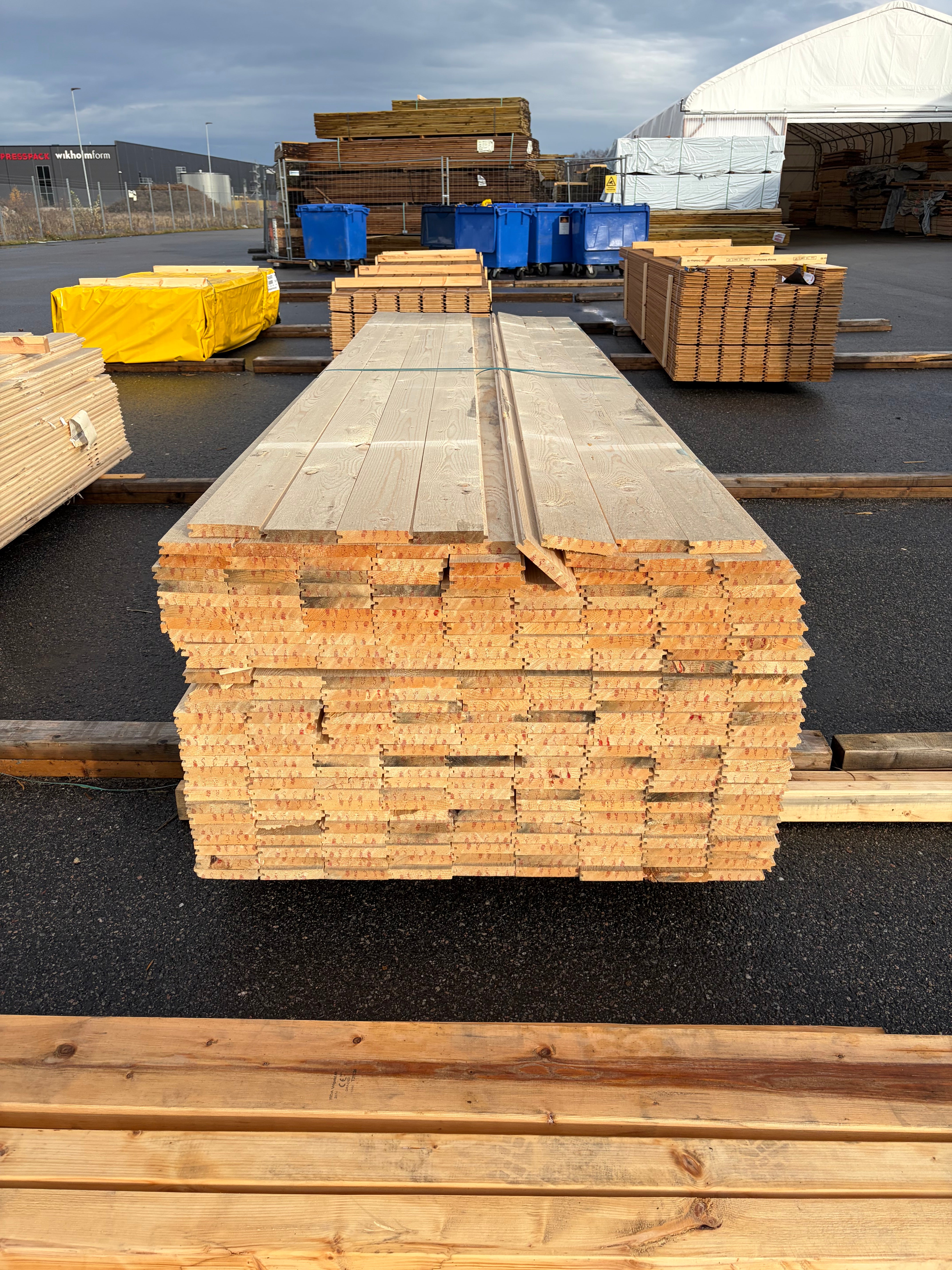 Paket Råspont 20x120 3,3 m 254 st