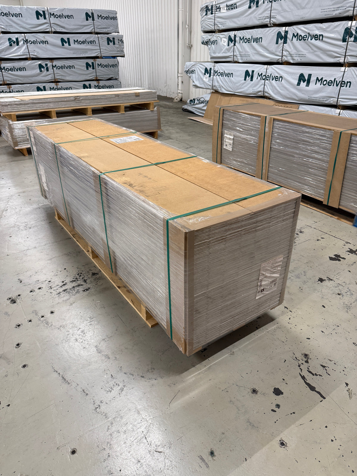 Parti Smartpanel Dekorplate Skygge Vit – 100st skivor, 148,18 m²
