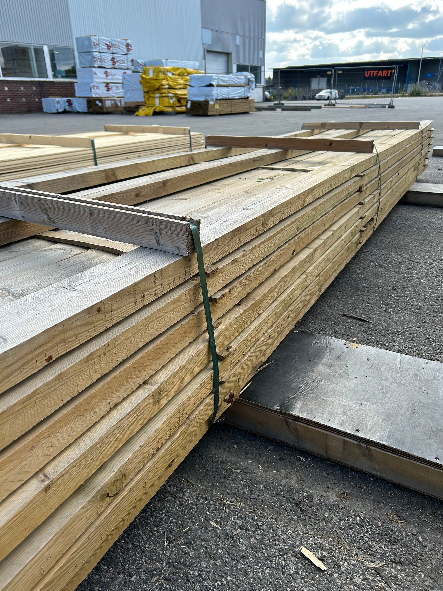 Paket Tryckimpregnerade Reglar 50x100mm 4,80m 63st
