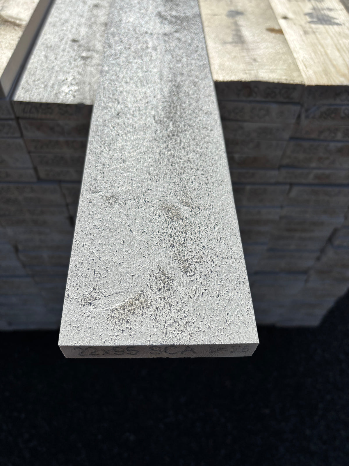 Paket Finsågade Brädor 22x95mm 3,60m 286st Vit Mellanstruken