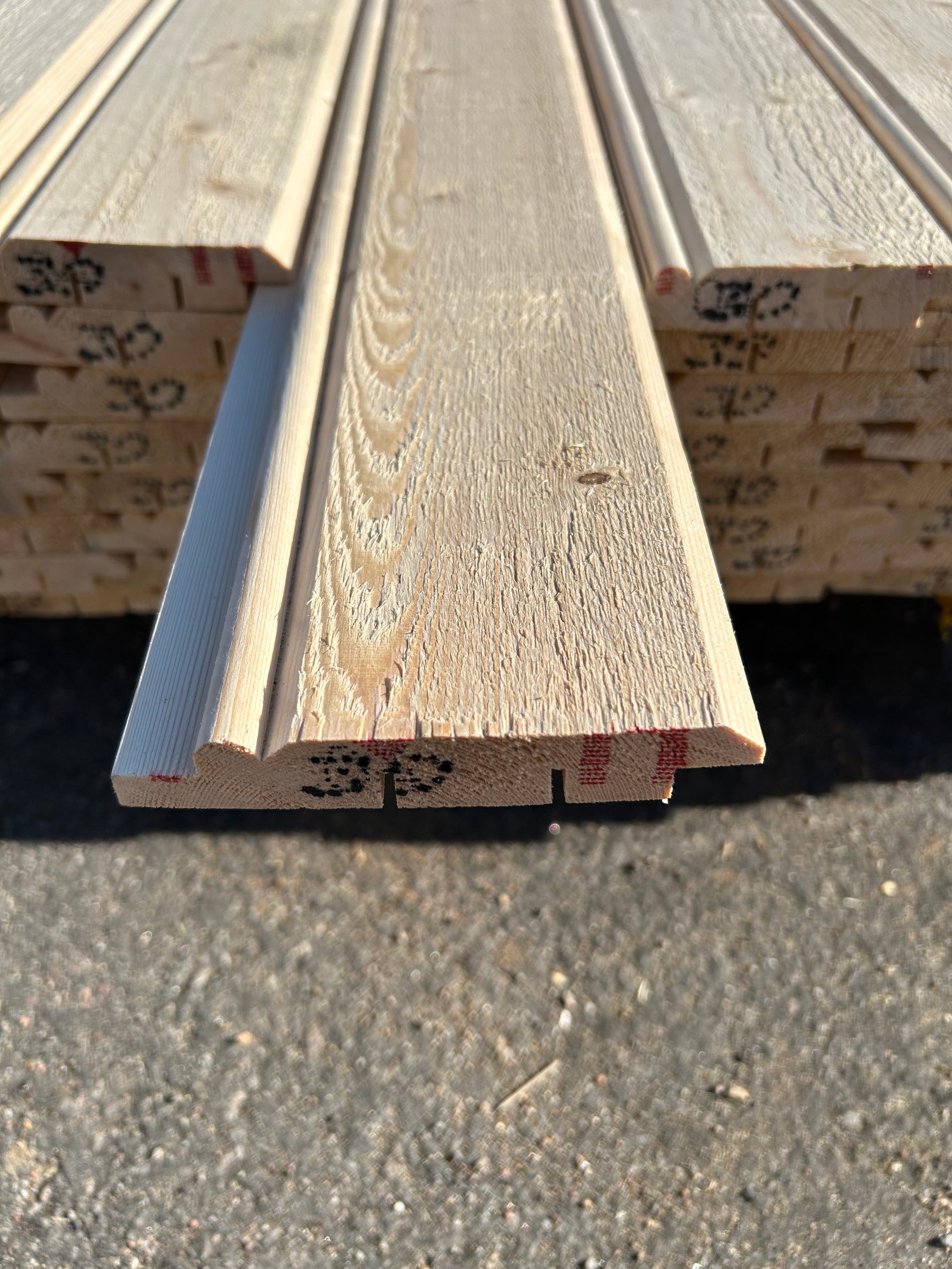 Parti Pärlfals 22x120mm 3,90m 72st Gran- Obehandlad