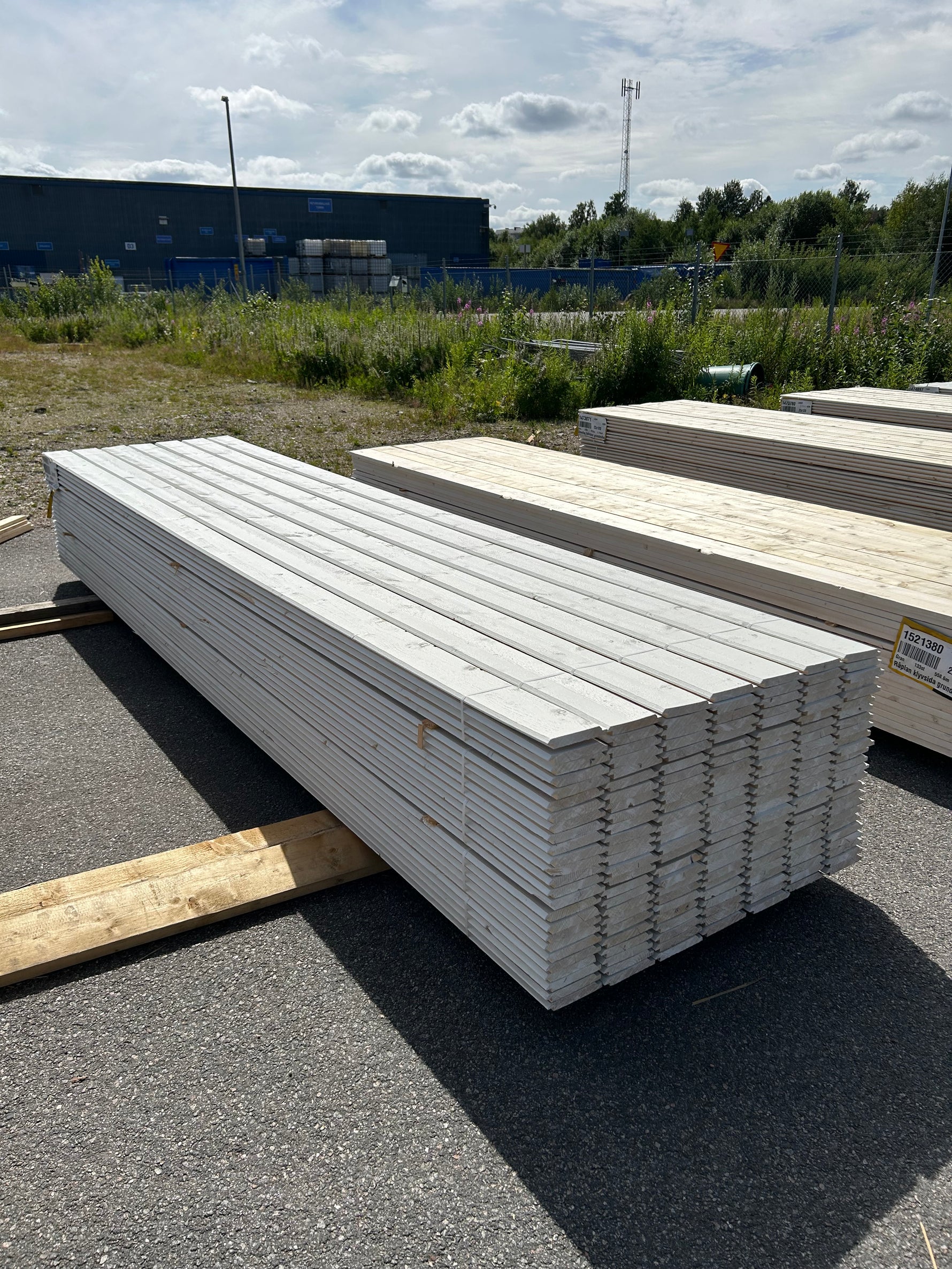 Paket Dubbelfas Halvspont 22x145mm 4,20m 175st Mellanstruken