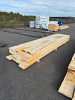 Paket Ohyvlade Reglar 47x250mm (3,90–4,20m) 28st- Fuktskadat