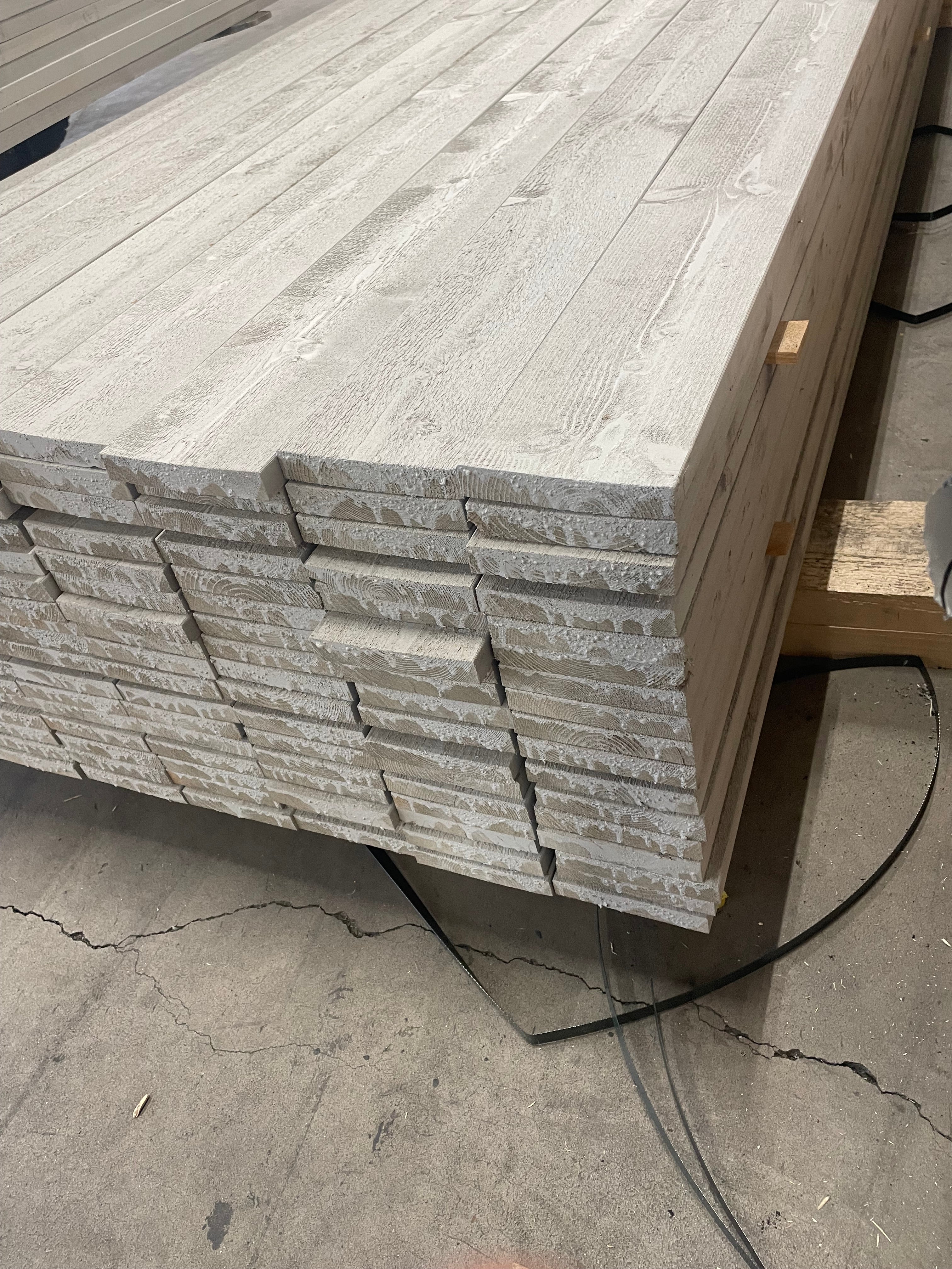 Paket Finsågad Bräda 21x120 mm – 138st (3,60 m, Målad NCS S 3000-N)