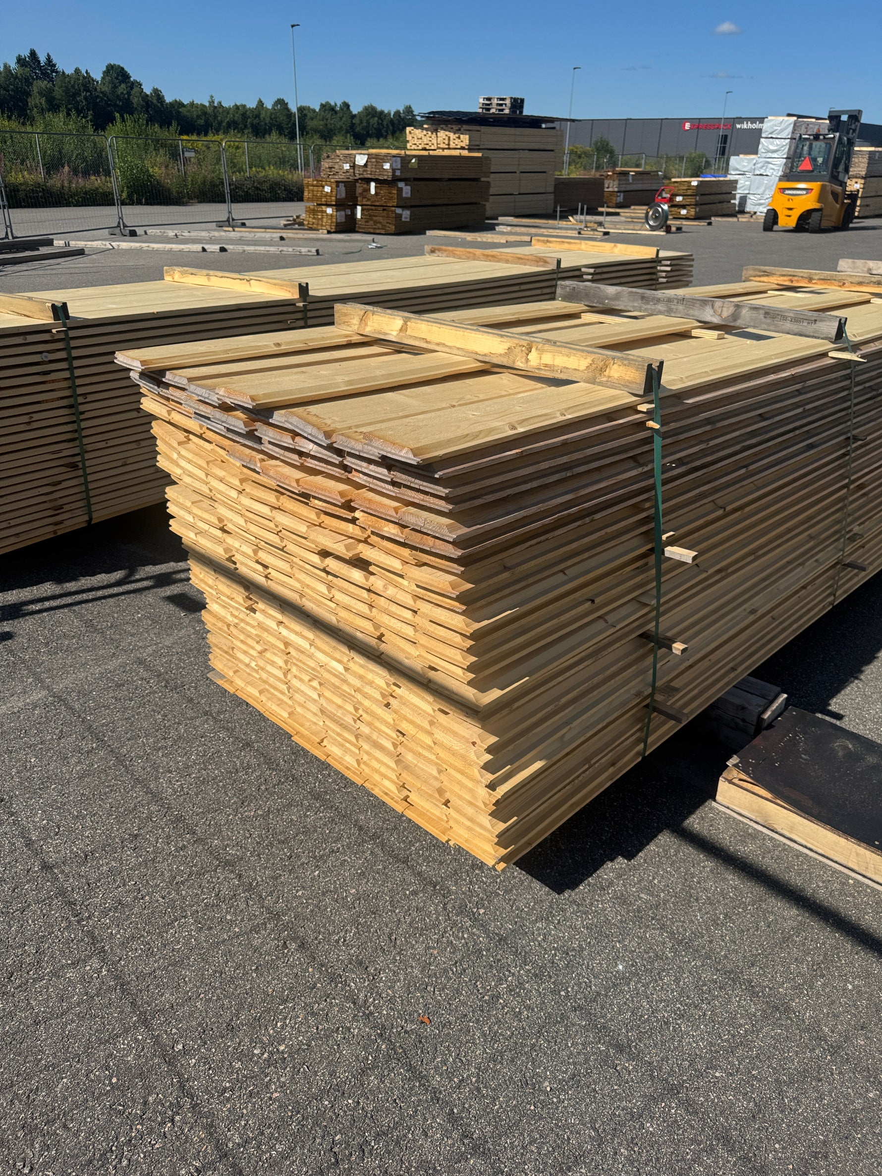 Paket Ytterpanel 22x145mm 4,80m 203st Obehandlad