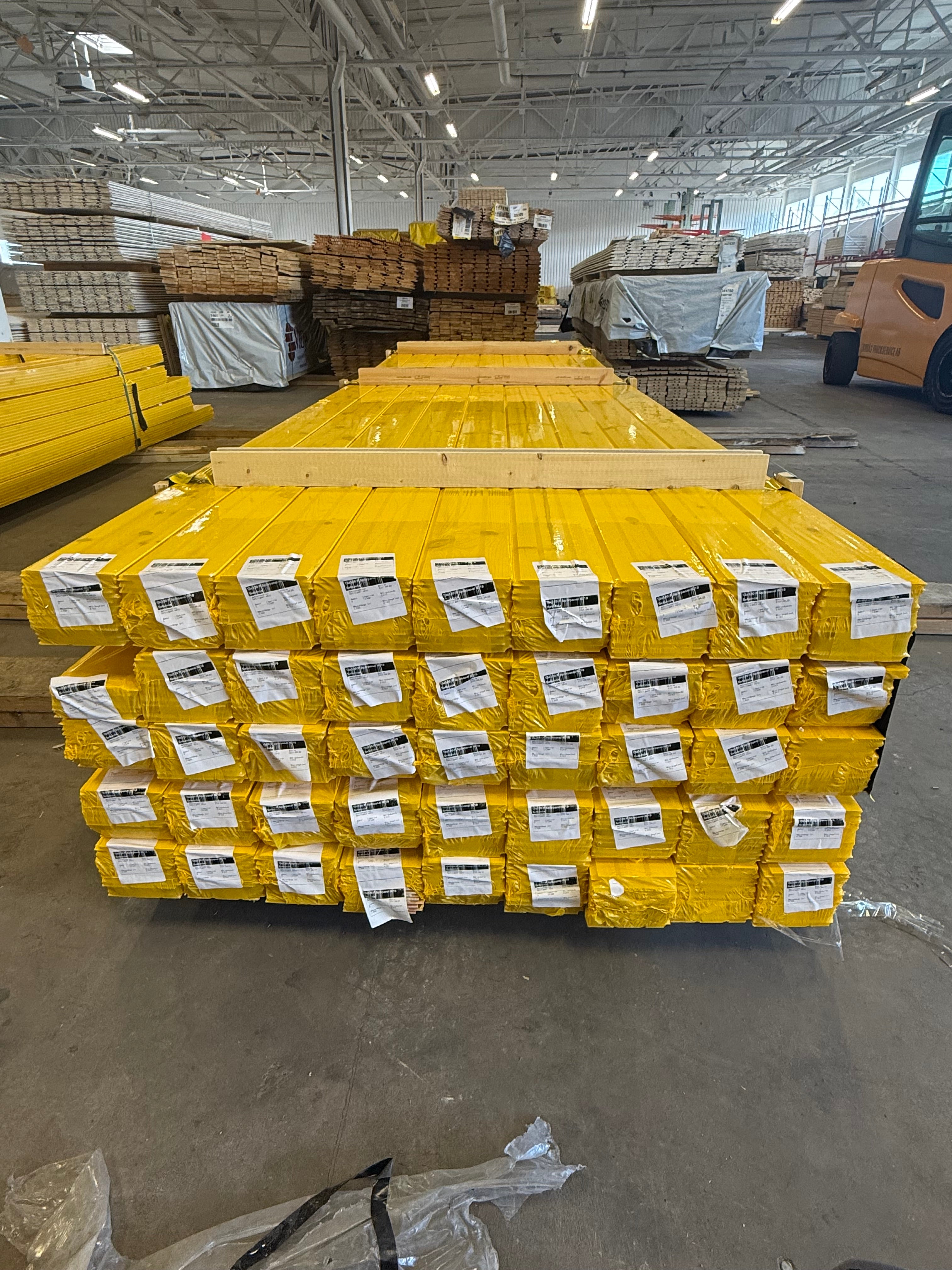 Spårpanel 13x120mm 120kr/kvm furu- Sekunda