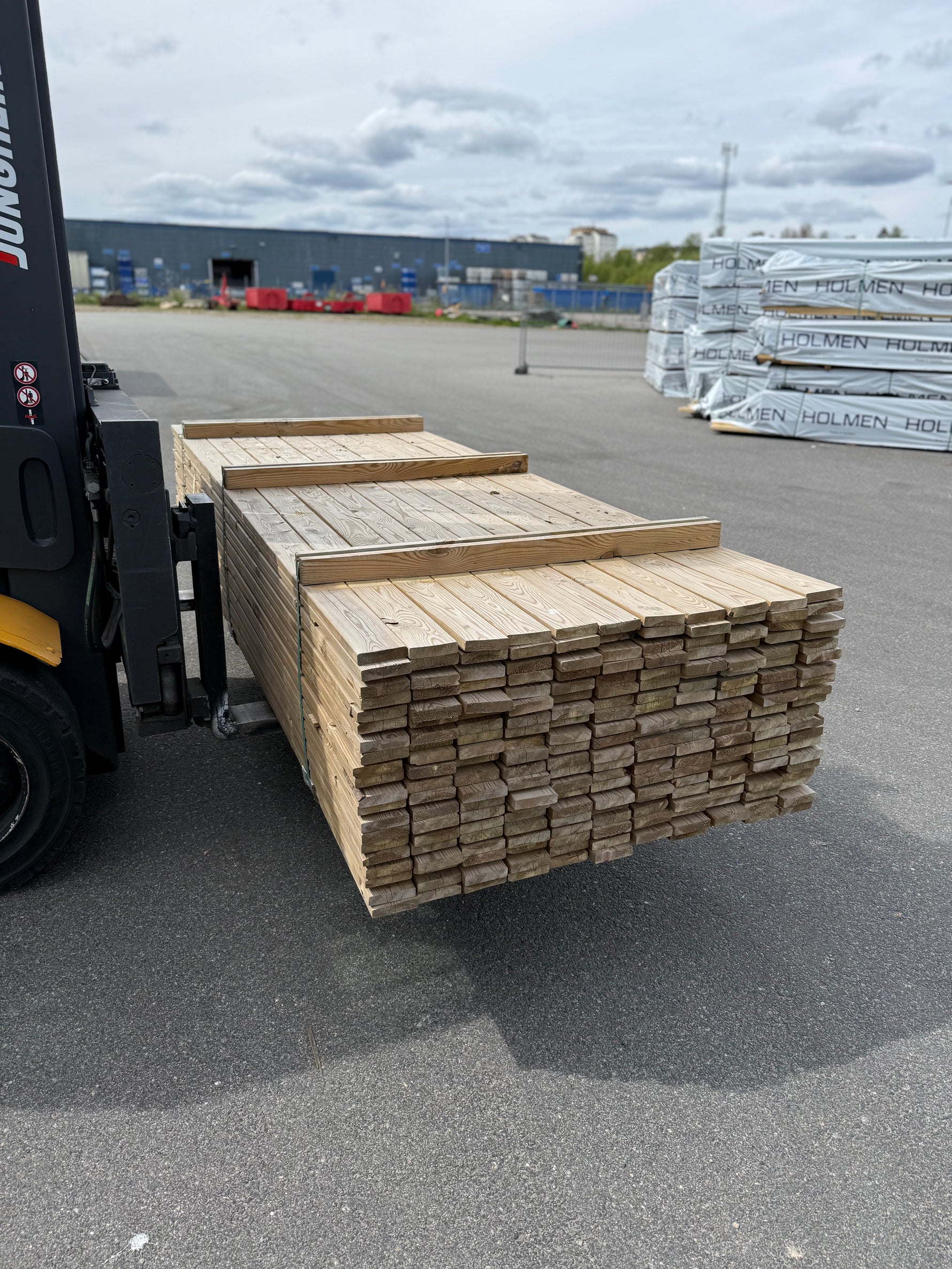 Paket Tryckimpregnerad Trall 22x95mm, 220st 3,0m