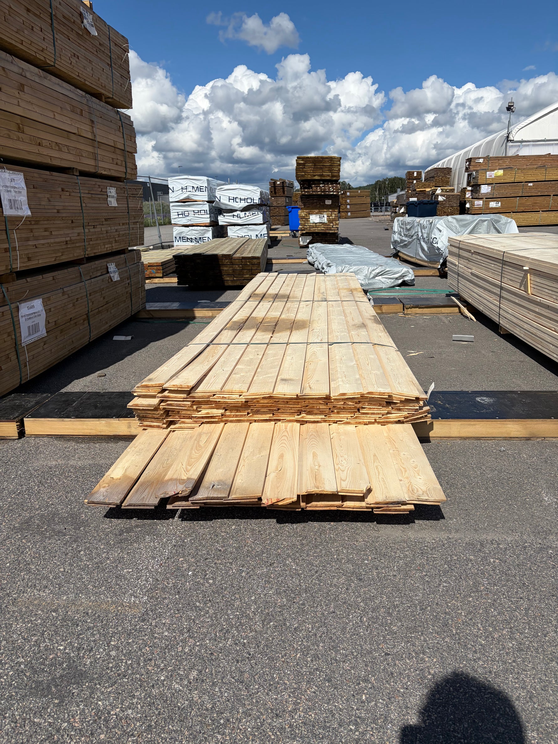 Paket Enkelfas Fals Ändspont 22x120mm, 87st 4,20–4,80m (Andra sortering)