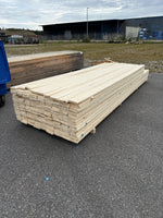 Paket Finsågade Brädor 22x120 mm – 3,00–3,60 m (Andra sortering)