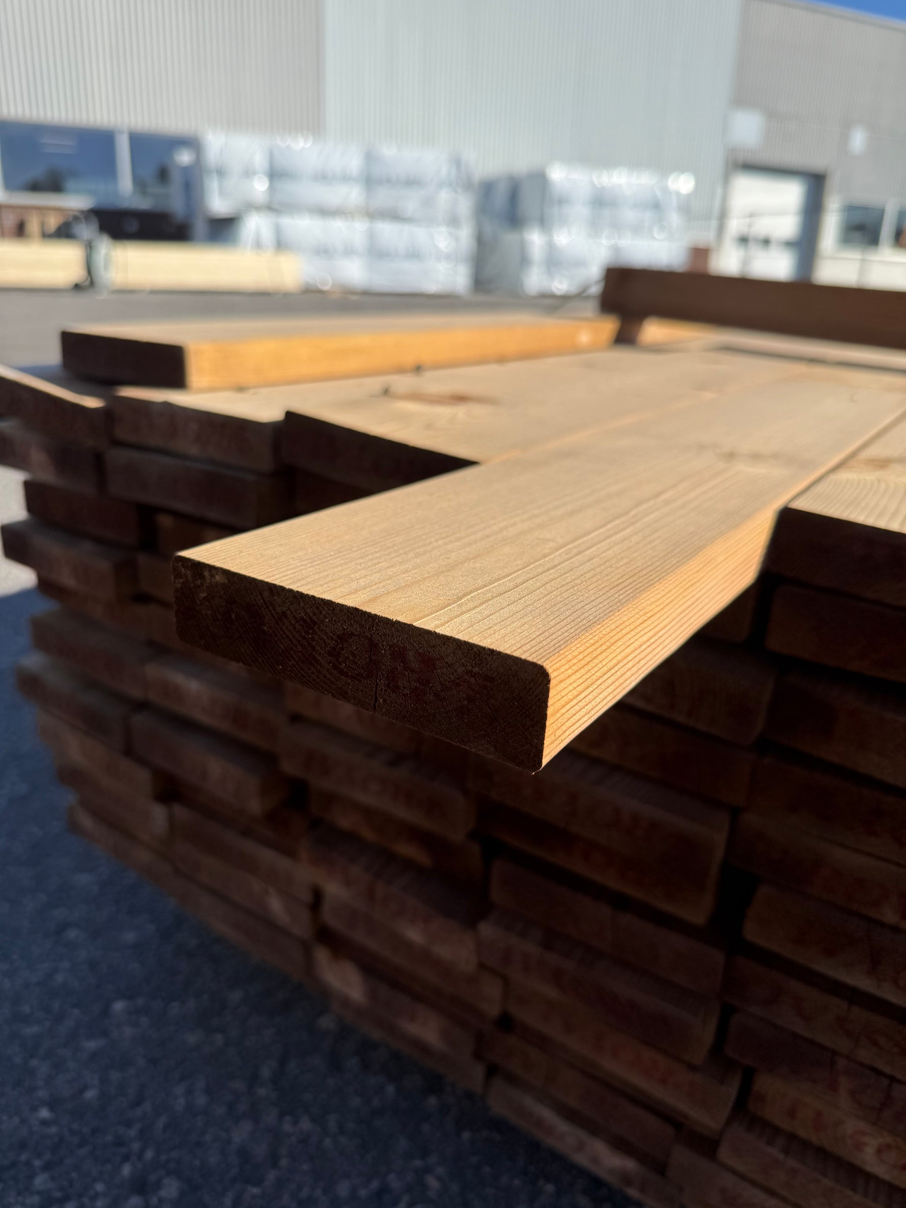 Paket Brunimpregnerad Trall 28x120mm, 108st 4,80m - Spirec