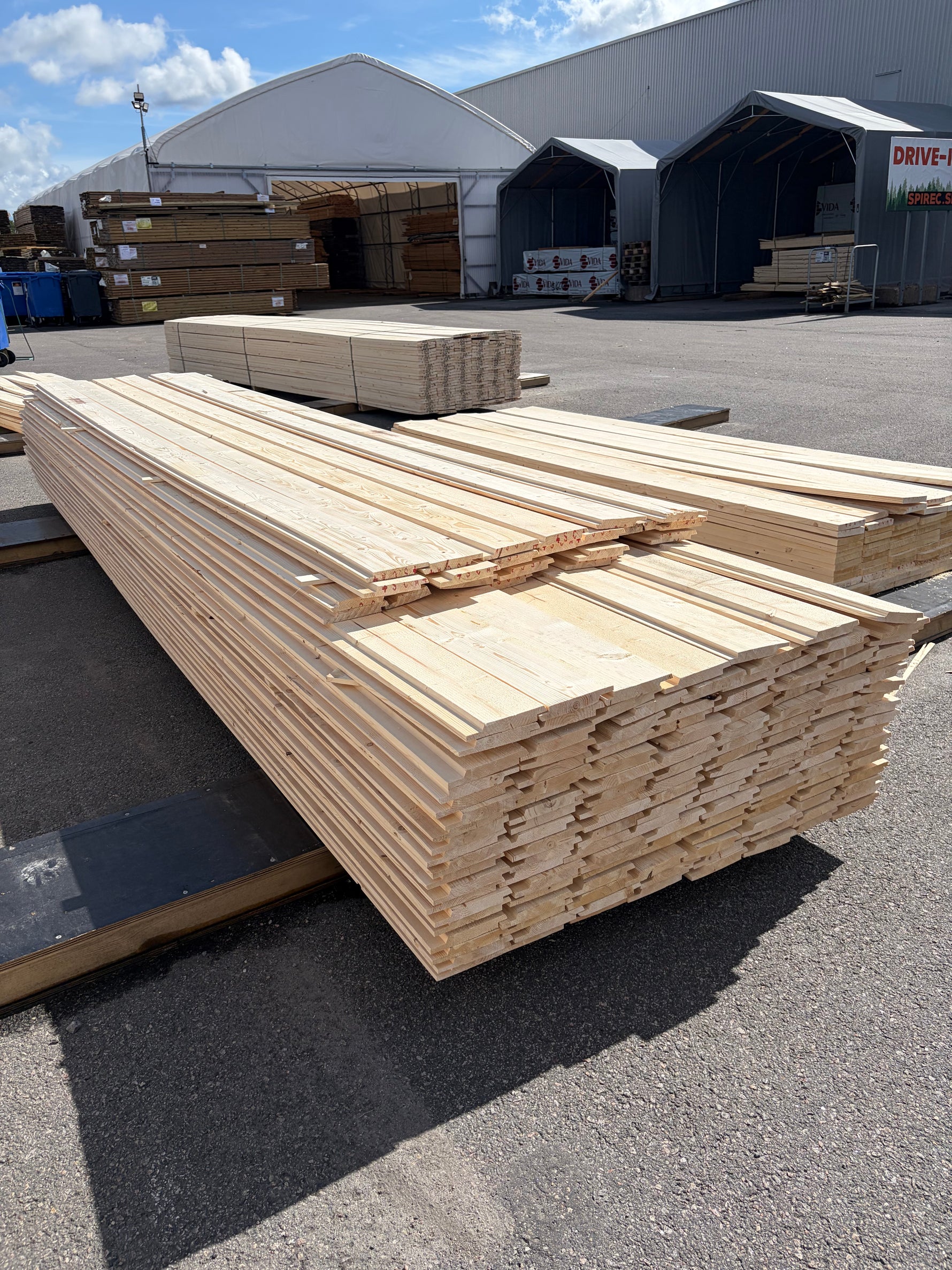 Paket Dubbelfasspont 22x145mm, 167st 4,20–4,80m (Andra sortering)
