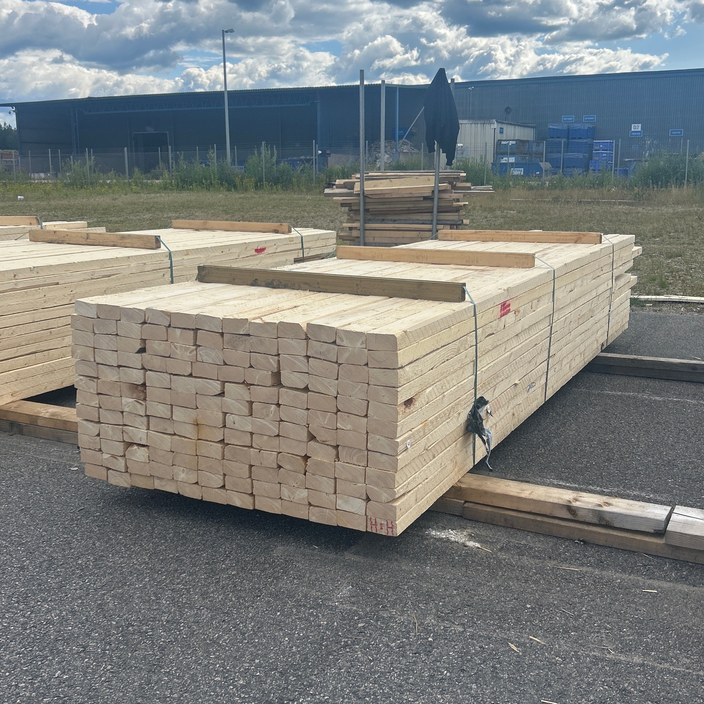 Paket Reglar 45x90mm 2,70-3,90m 144st Ohyvlat