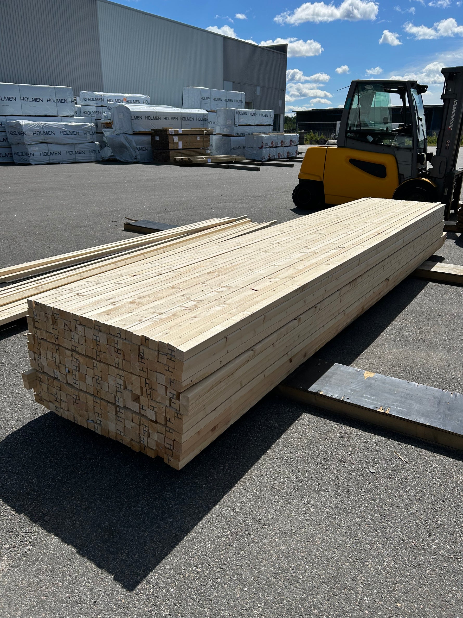Paket Reglar 45x45 mm – 252 st (4,80–5,10 m, Gran)
