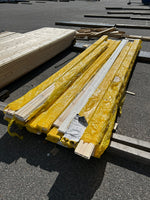 Parti Finsågad Slätspont 15x120mm 3,60m- 9 paket Furu Vit Grundmålad