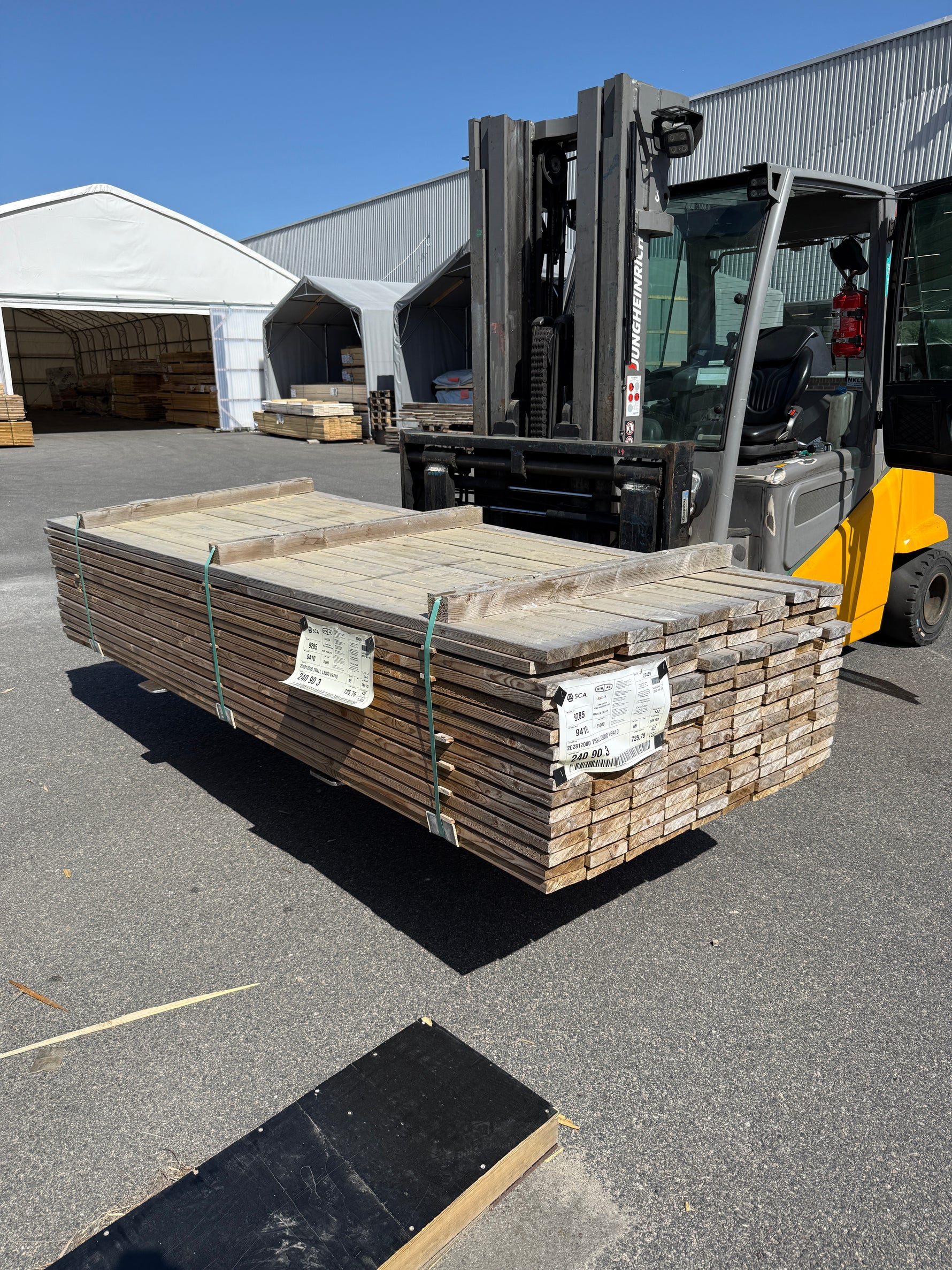 Paket Trall 28x120mm 3,00m 144st Impregnerad