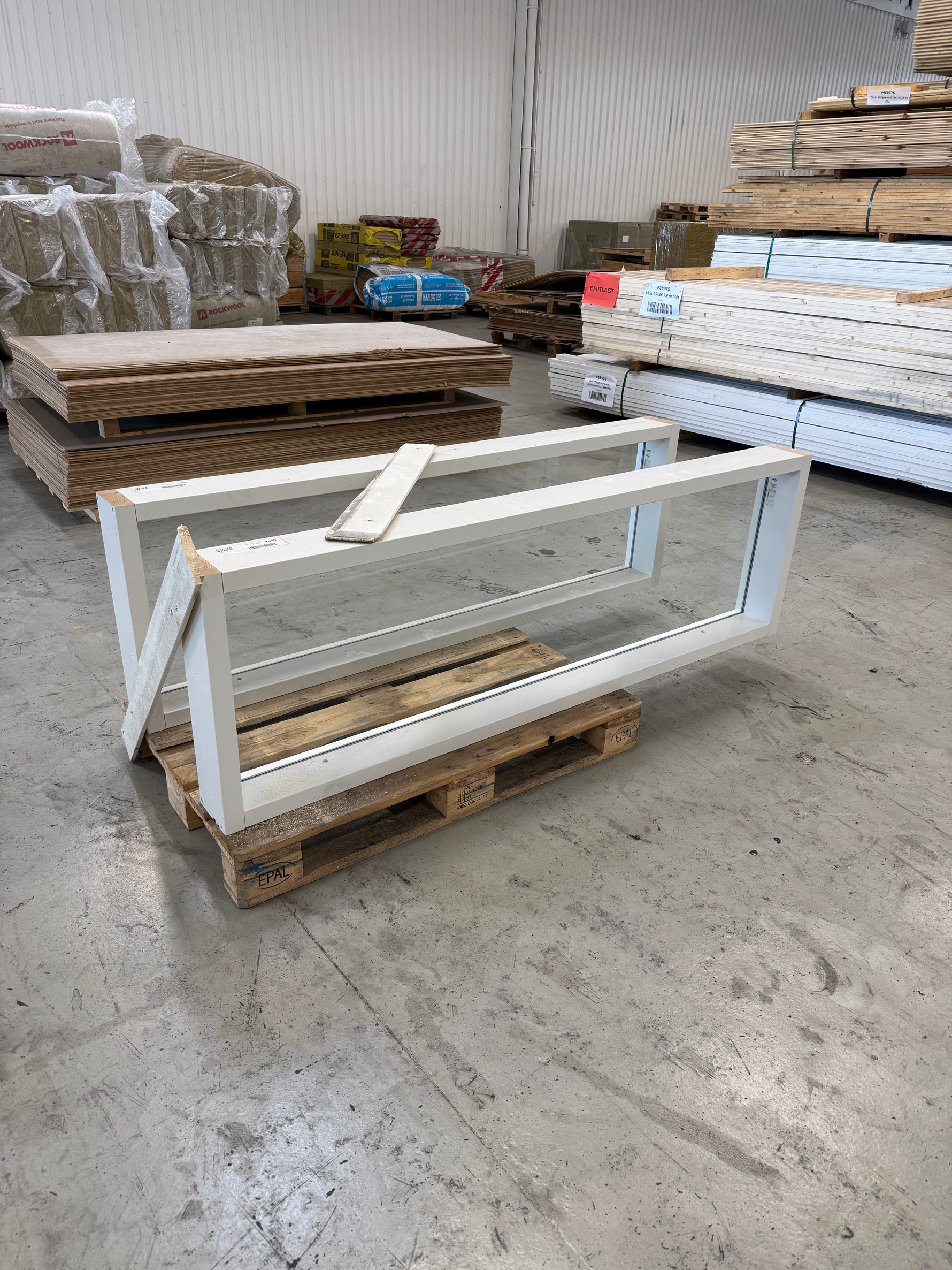 Daloc Glaspartier 1-glas 595x1990mm 2st